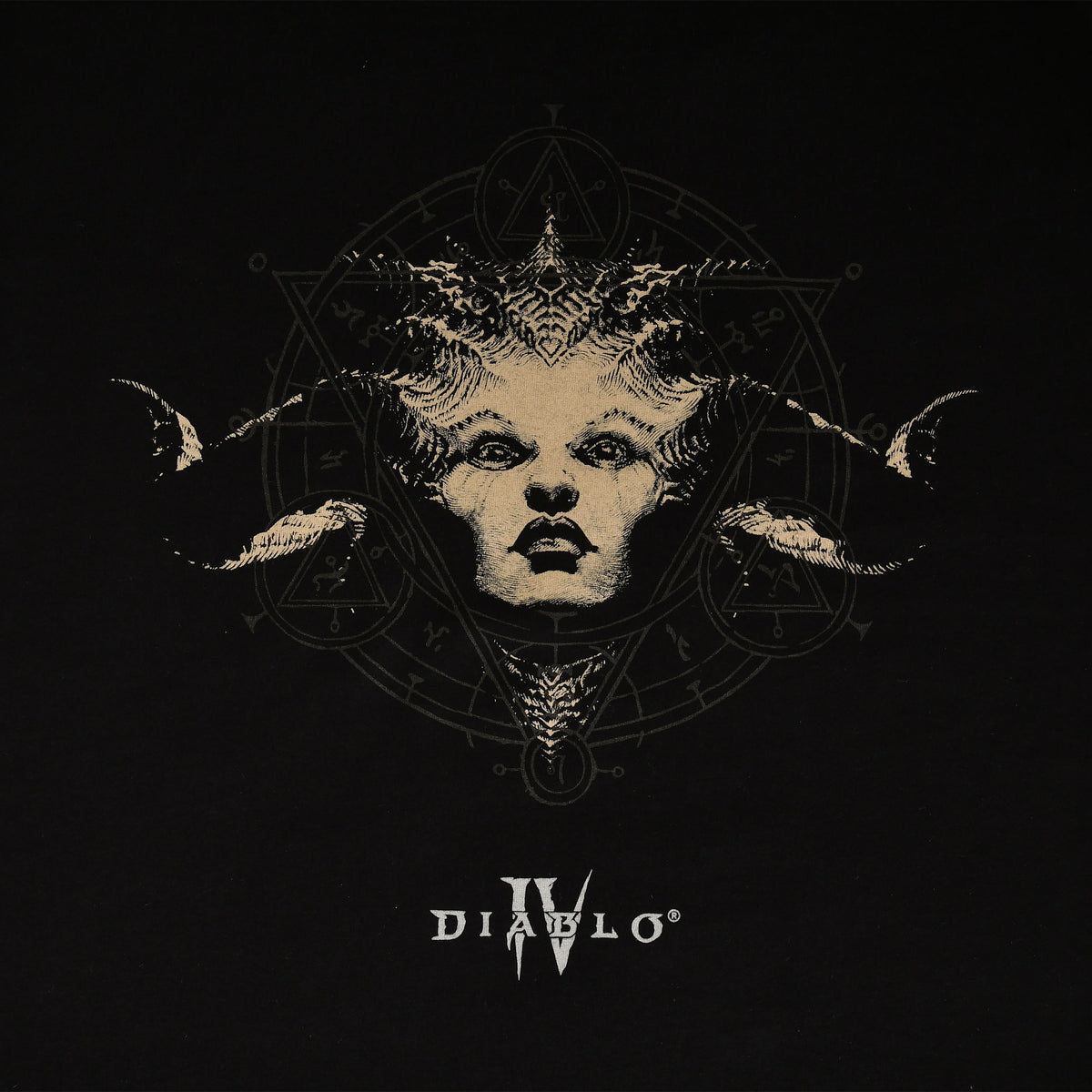 Produktbild Diablo IV - Queen of the Damned T-Shirt schwarz