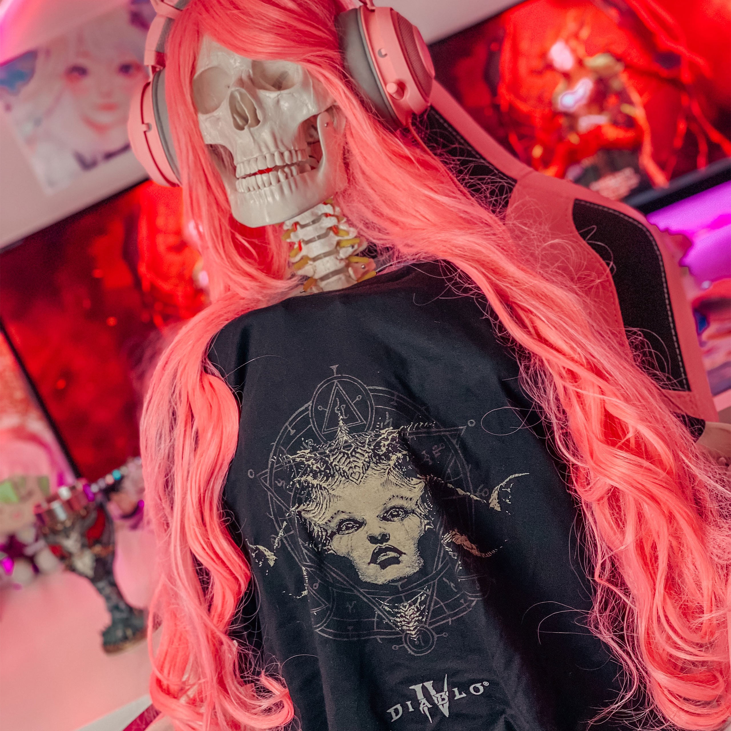 Produktbild Diablo IV - Queen of the Damned T-Shirt schwarz