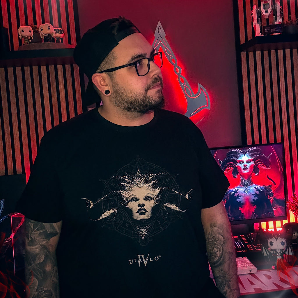 Produktbild Diablo IV - Queen of the Damned T-Shirt schwarz