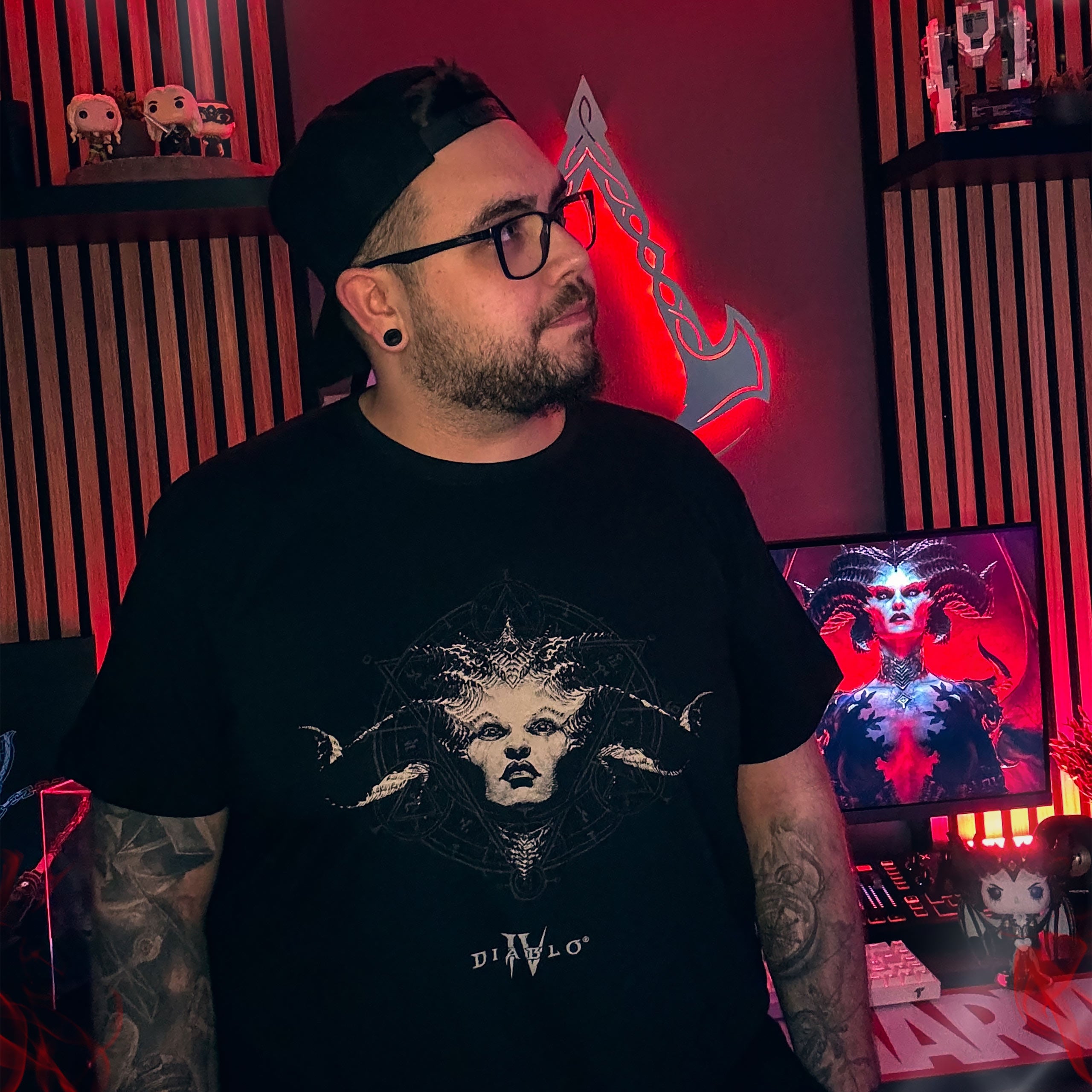 Produktbild Diablo IV - Queen of the Damned T-Shirt schwarz