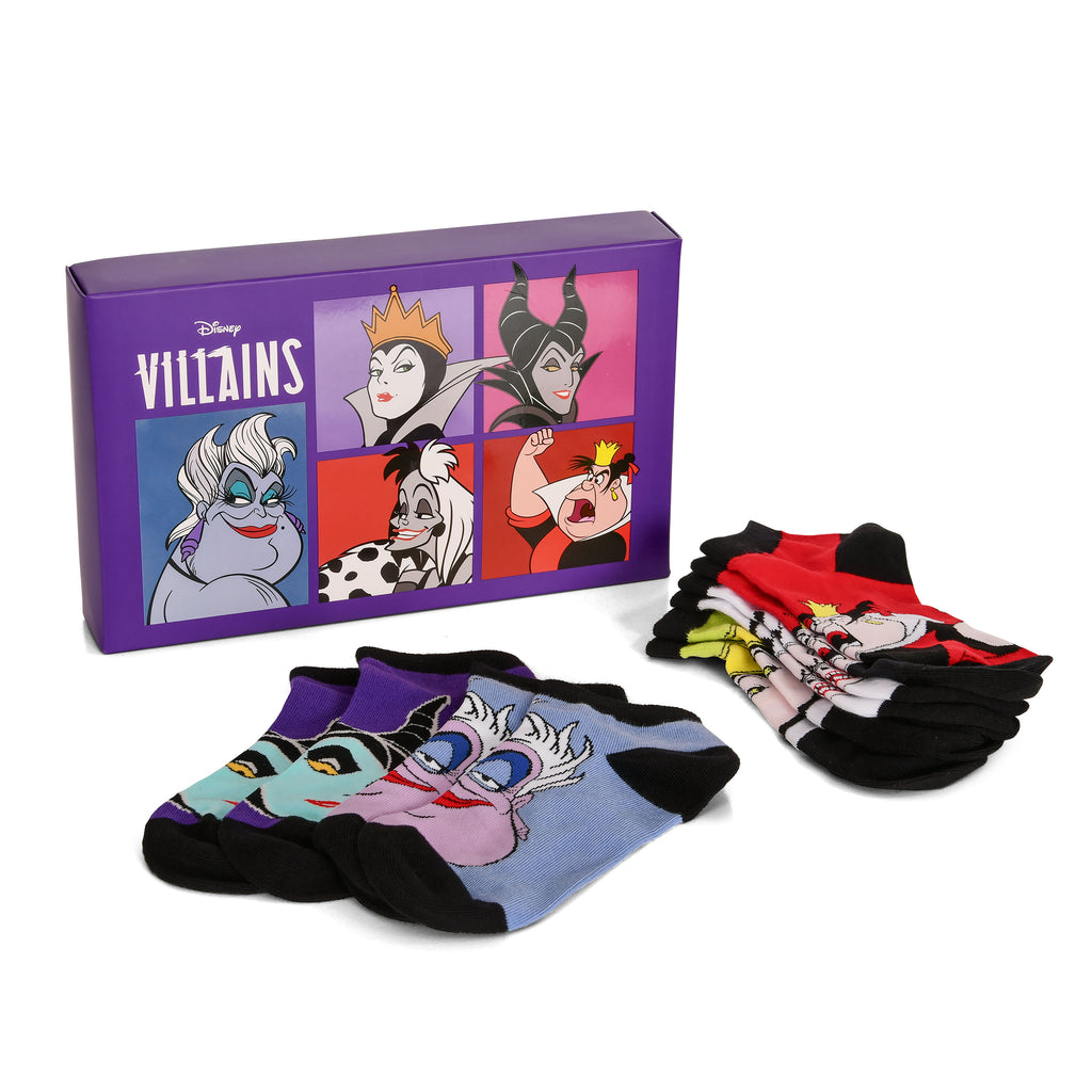 Produktbild Disney - Villains Bad Girls Sneaker Socken 5er Set