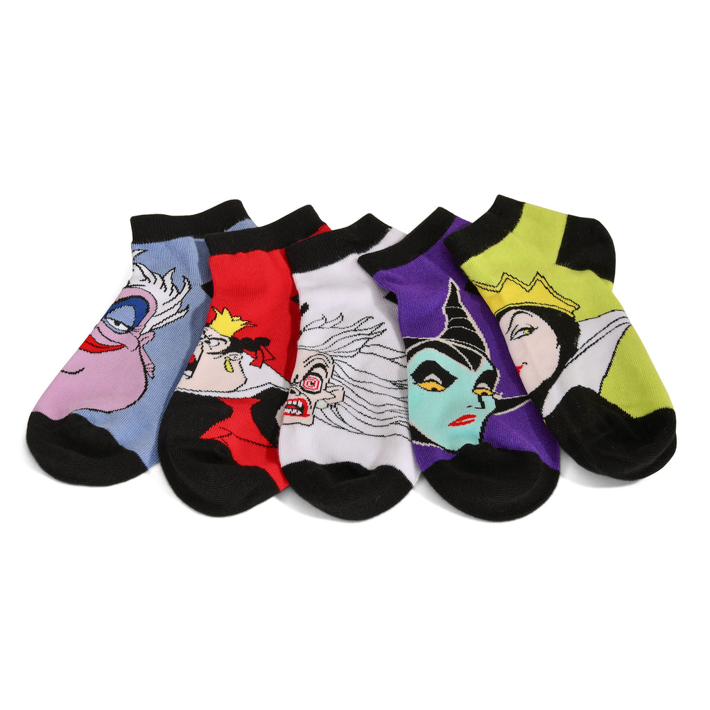 Produktbild Disney - Villains Bad Girls Sneaker Socken 5er Set