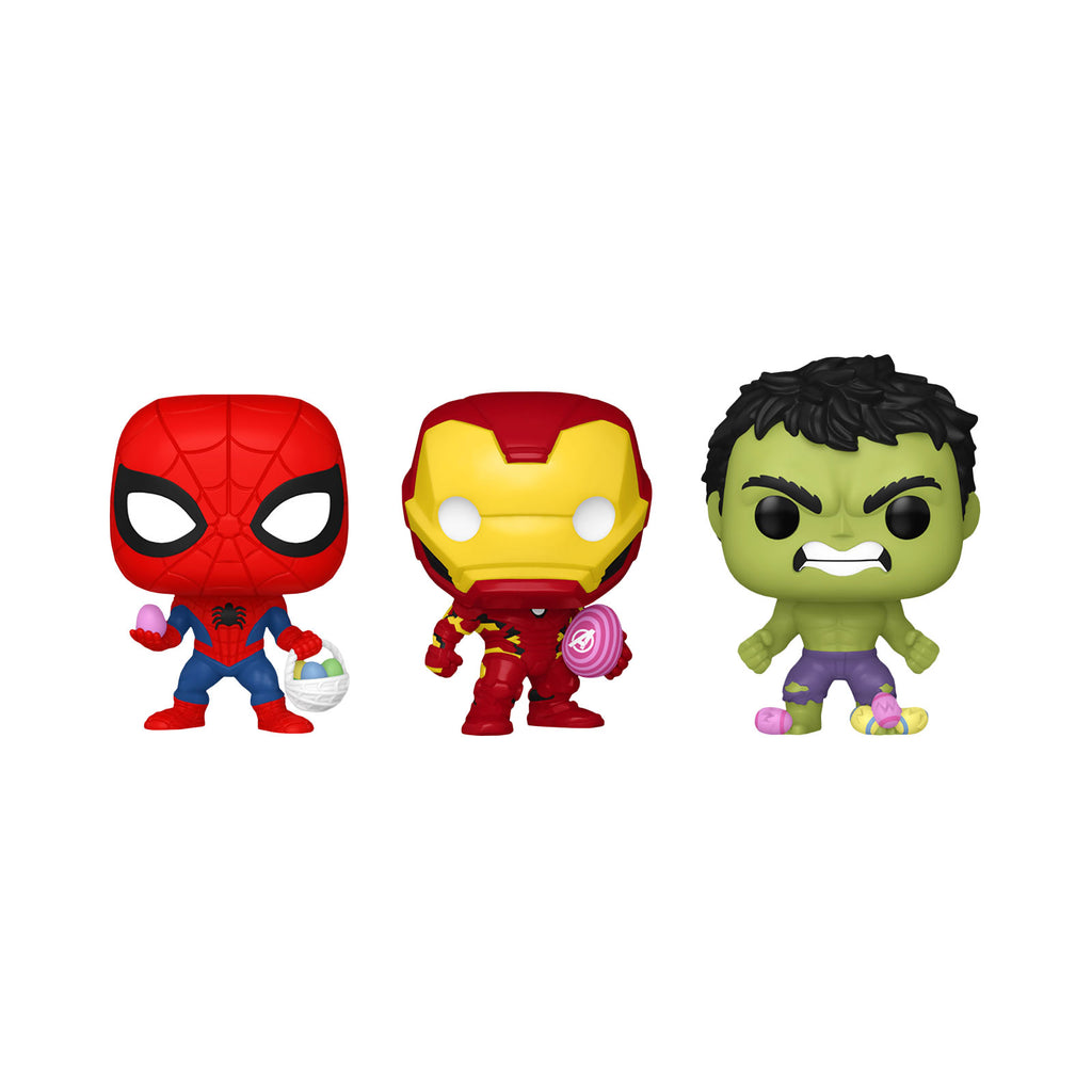 Produktbild Marvel Funko Pocket Pop 3er Figuren Set Oster-Edition