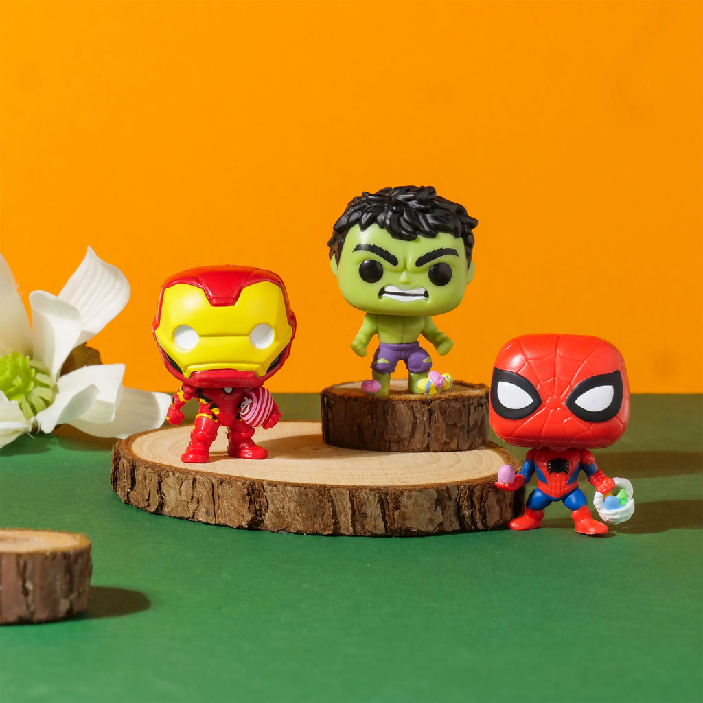Produktbild Marvel Funko Pocket Pop 3er Figuren Set Oster-Edition