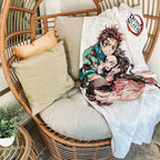 Produktbild Demon Slayer - Nezuko und Tanjiro Kamado Badetuch