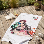 Produktbild Demon Slayer - Nezuko und Tanjiro Kamado Badetuch
