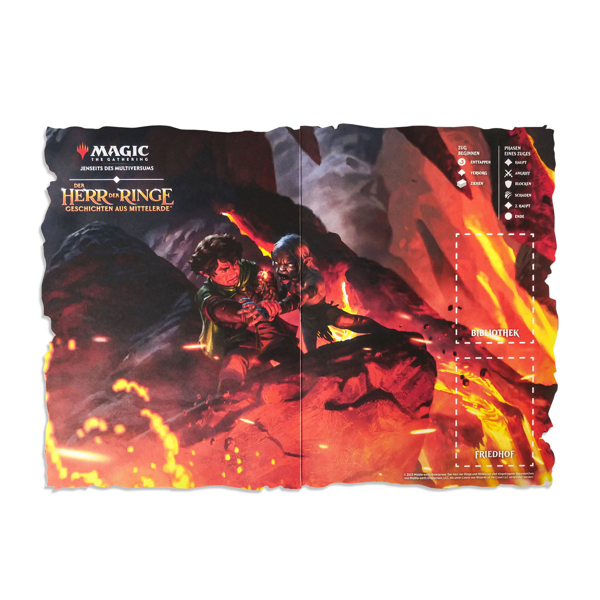 Produktbild Herr der Ringe Mittelerde Spielunterlage - Magic The Gathering