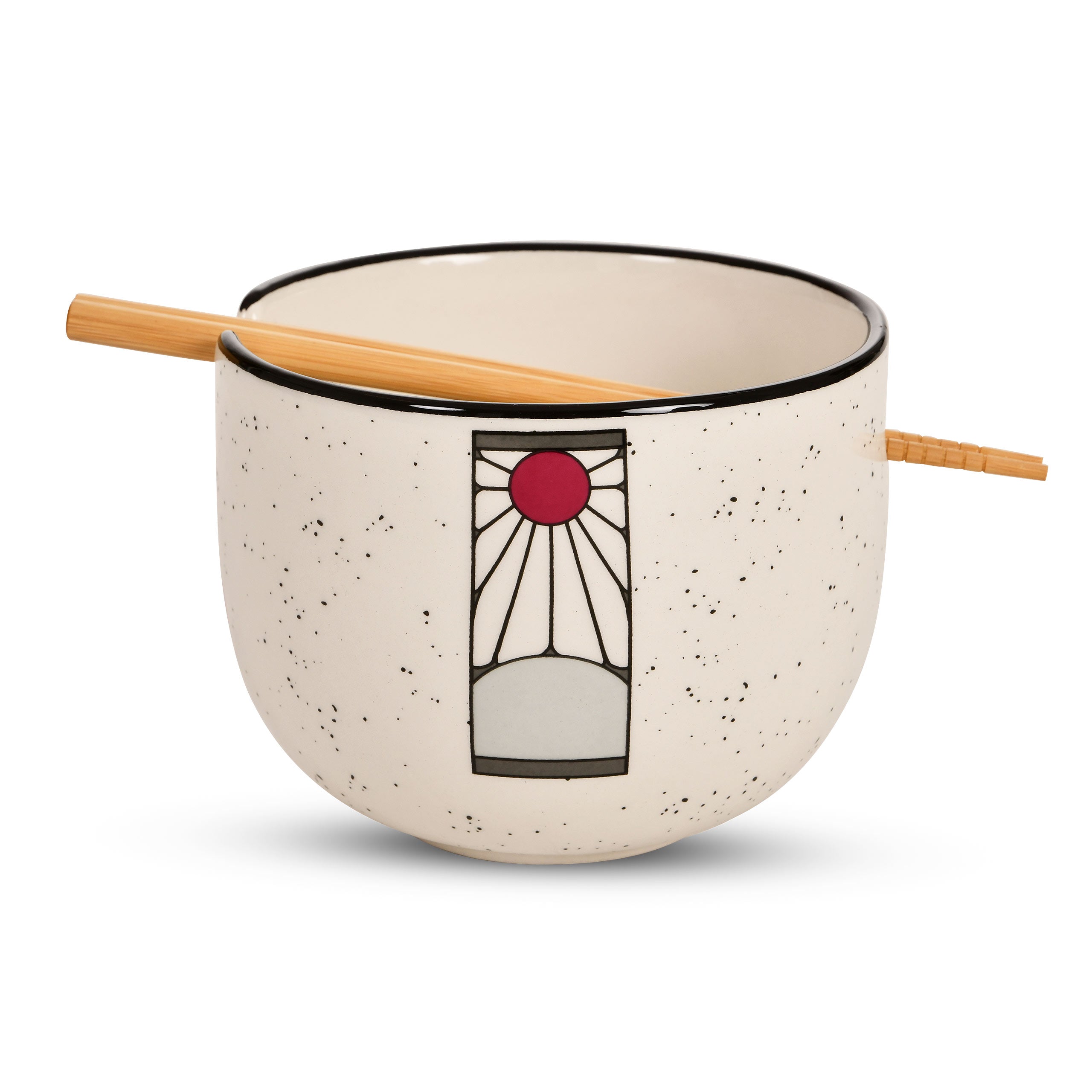Produktbild Demon Slayer - Tanjiro Symbol Ramen Schale mit Ess-Stäbchen