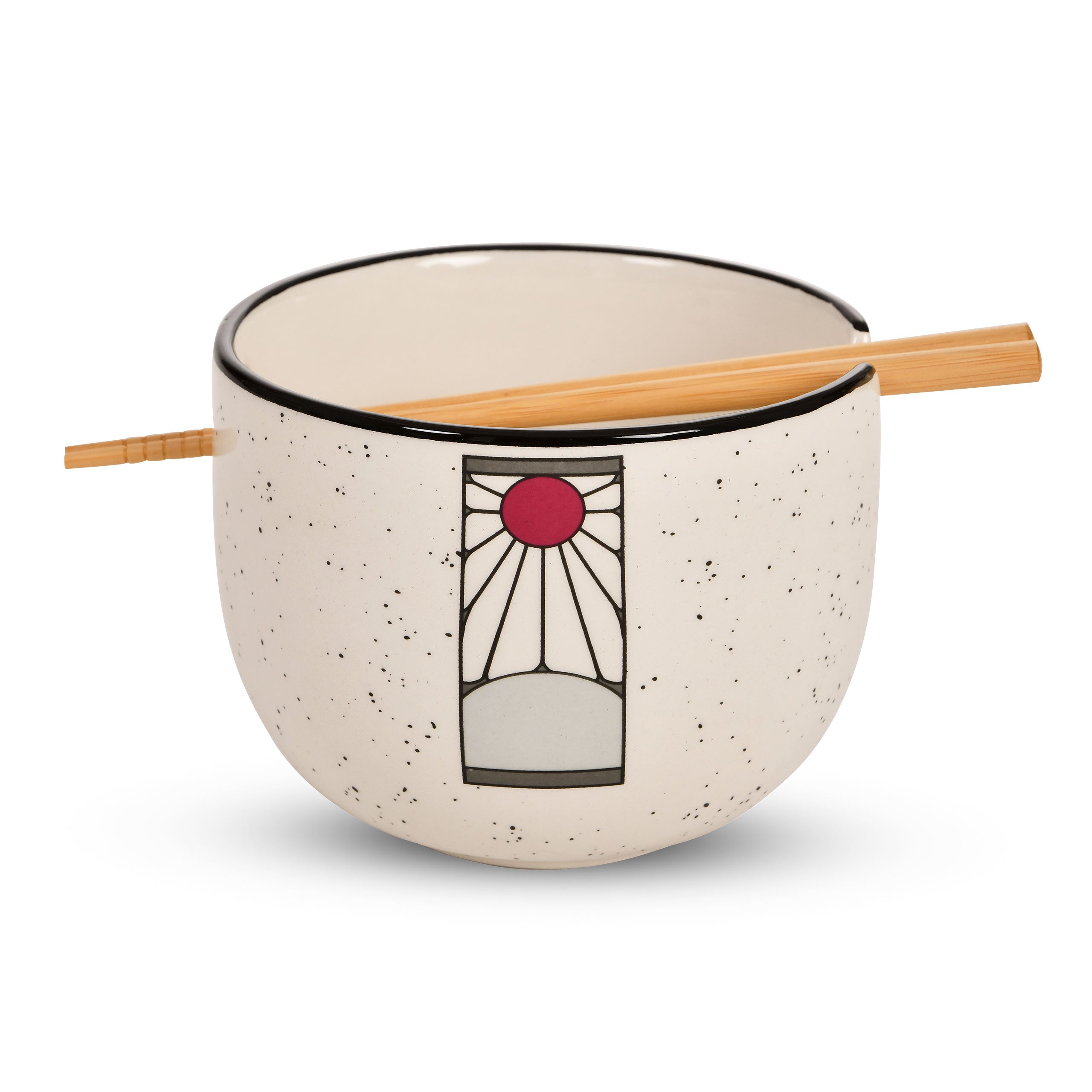 Produktbild Demon Slayer - Tanjiro Symbol Ramen Schale mit Ess-Stäbchen