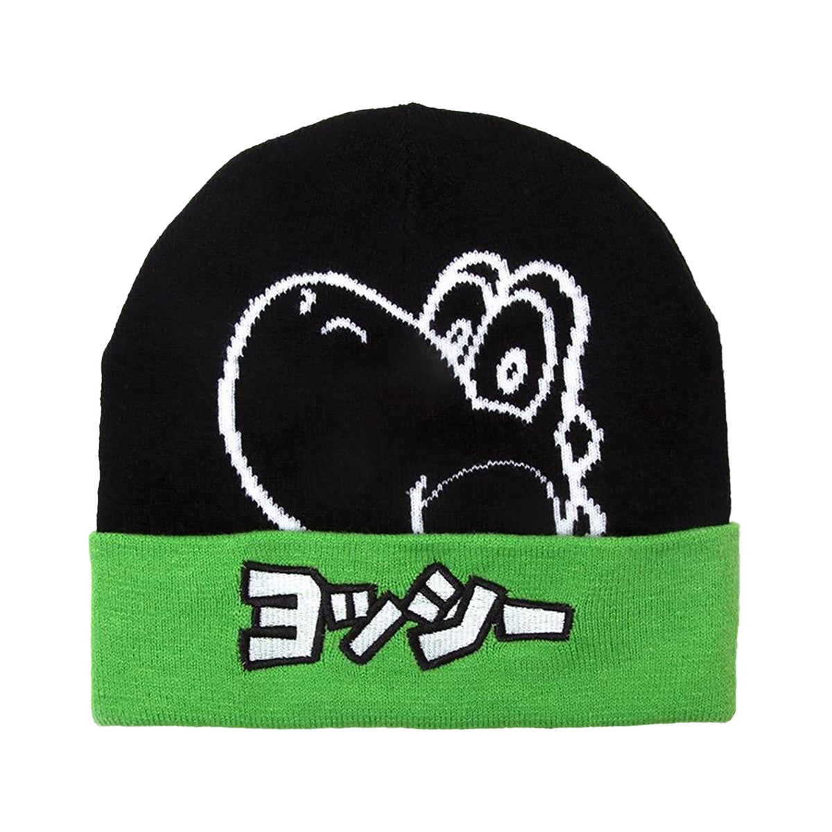 Produktbild Super Mario - Yoshi Japanese Beanie schwarz-grün