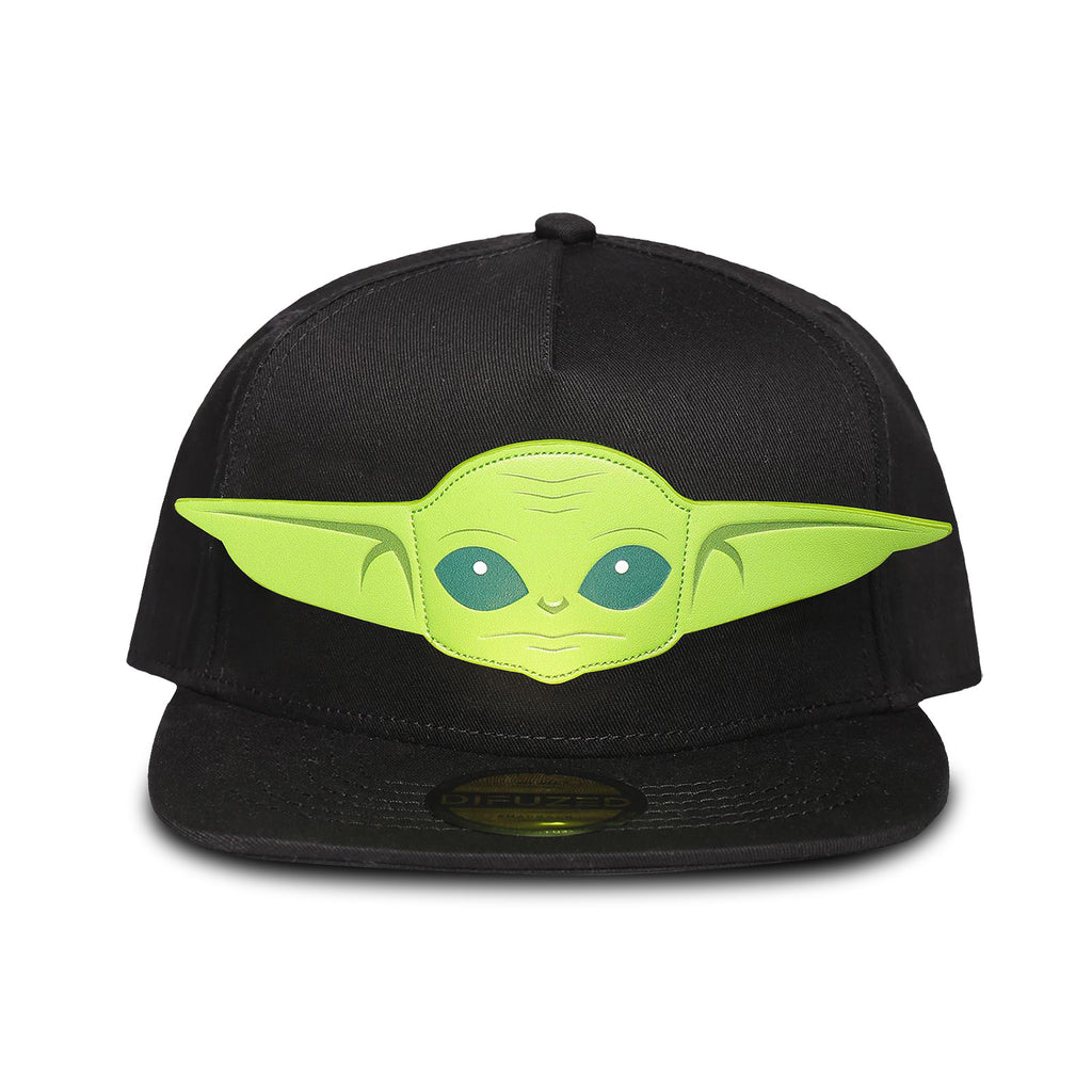 Produktbild Grogu Snapback Cap schwarz - Star Wars The Mandalorian