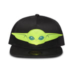 Produktbild Grogu Snapback Cap schwarz - Star Wars The Mandalorian
