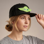 Produktbild Grogu Snapback Cap schwarz - Star Wars The Mandalorian