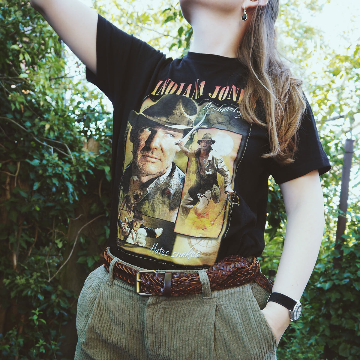 Produktbild Indiana Jones - Homage T-Shirt schwarz