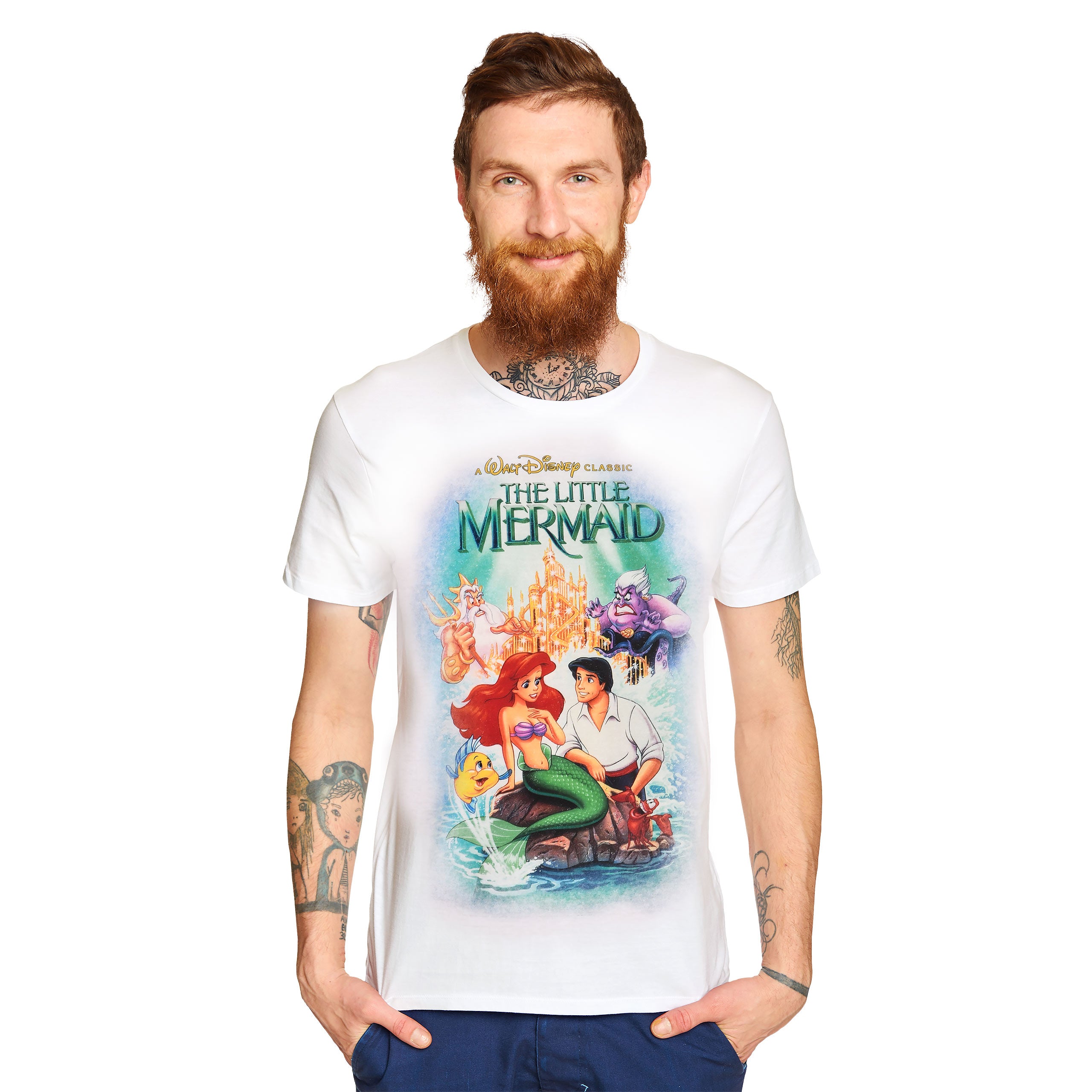 Produktbild Arielle - Classic Poster T-Shirt weiß