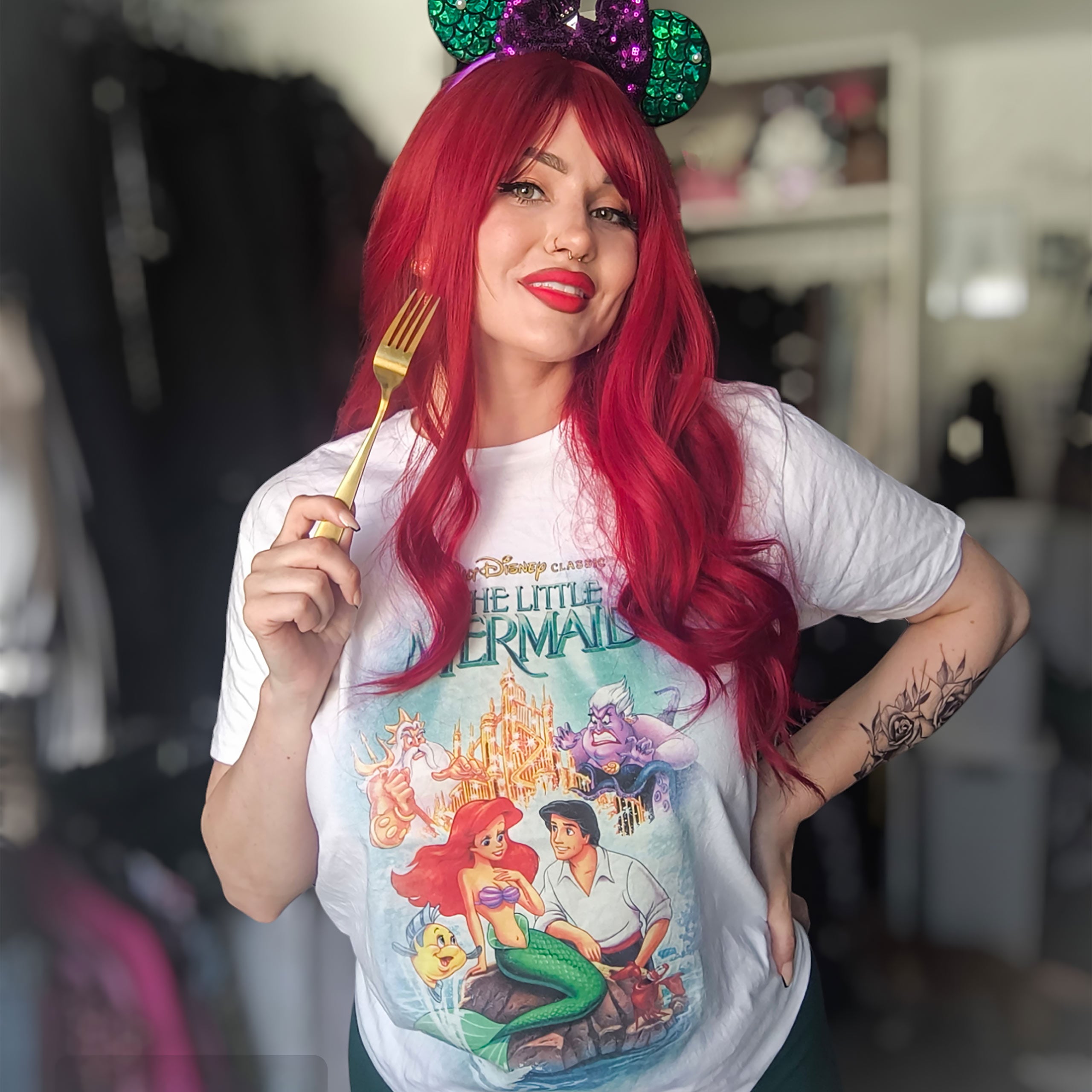 Produktbild Arielle - Classic Poster T-Shirt weiß