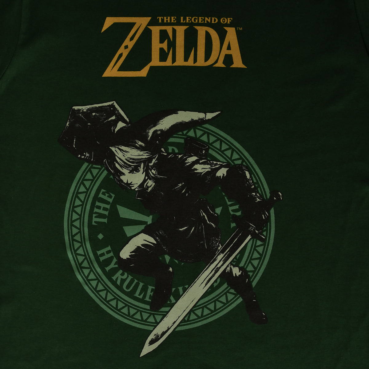 Produktbild Zelda - Link Pose T-Shirt grün