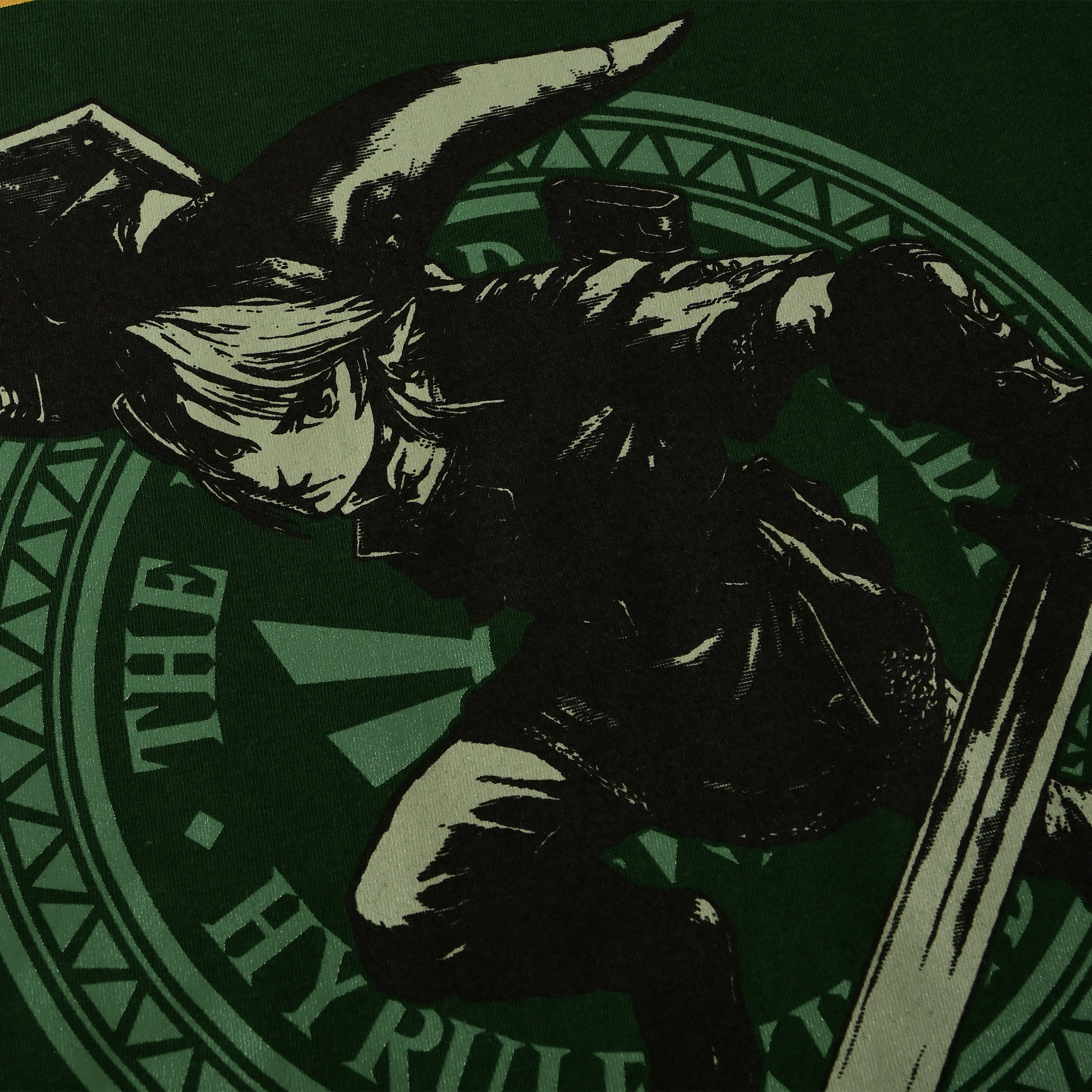 Produktbild Zelda - Link Pose T-Shirt grün