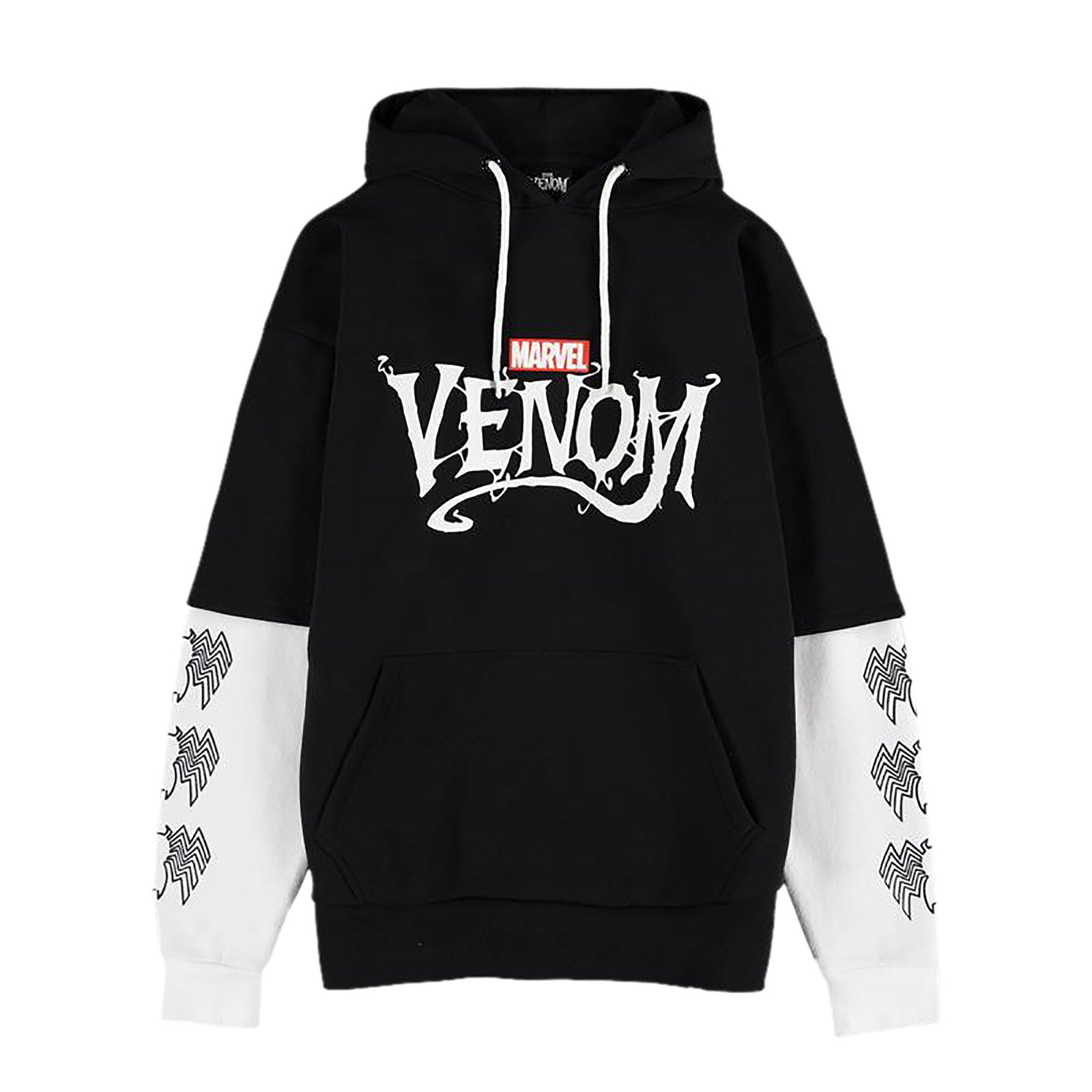 Produktbild Venom - Logo Hoodie schwarz-weiß