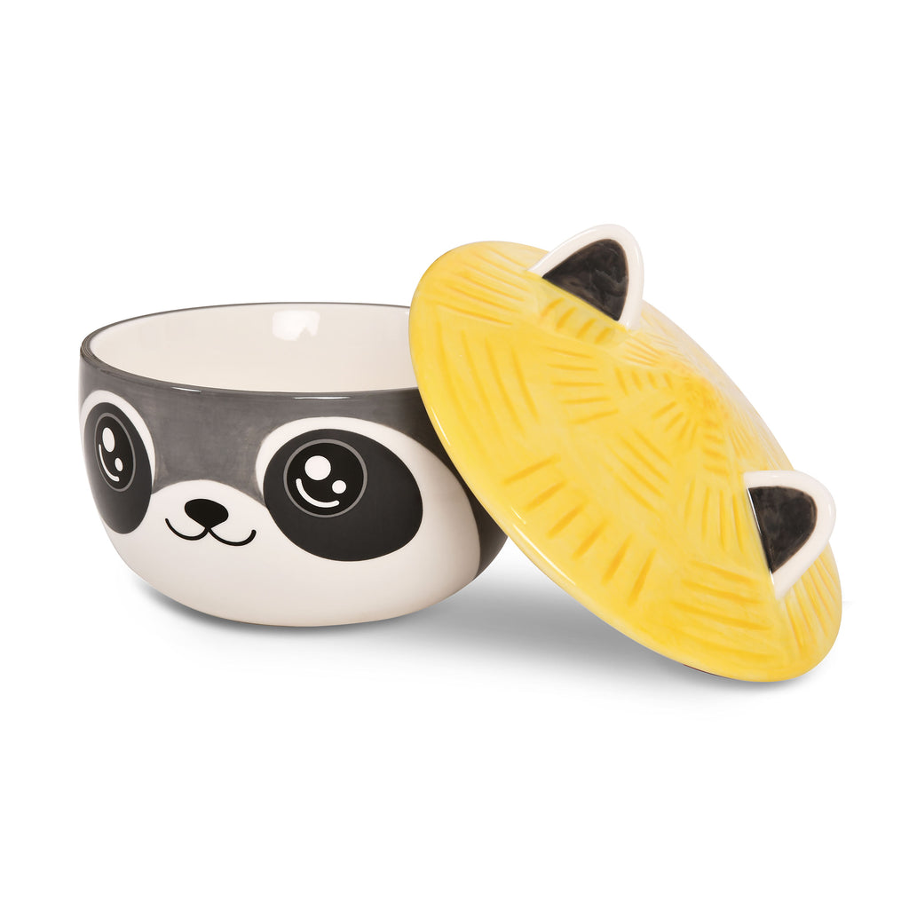 Produktbild Waschbär Kawaii Schale mit Deckel für Anime Fans