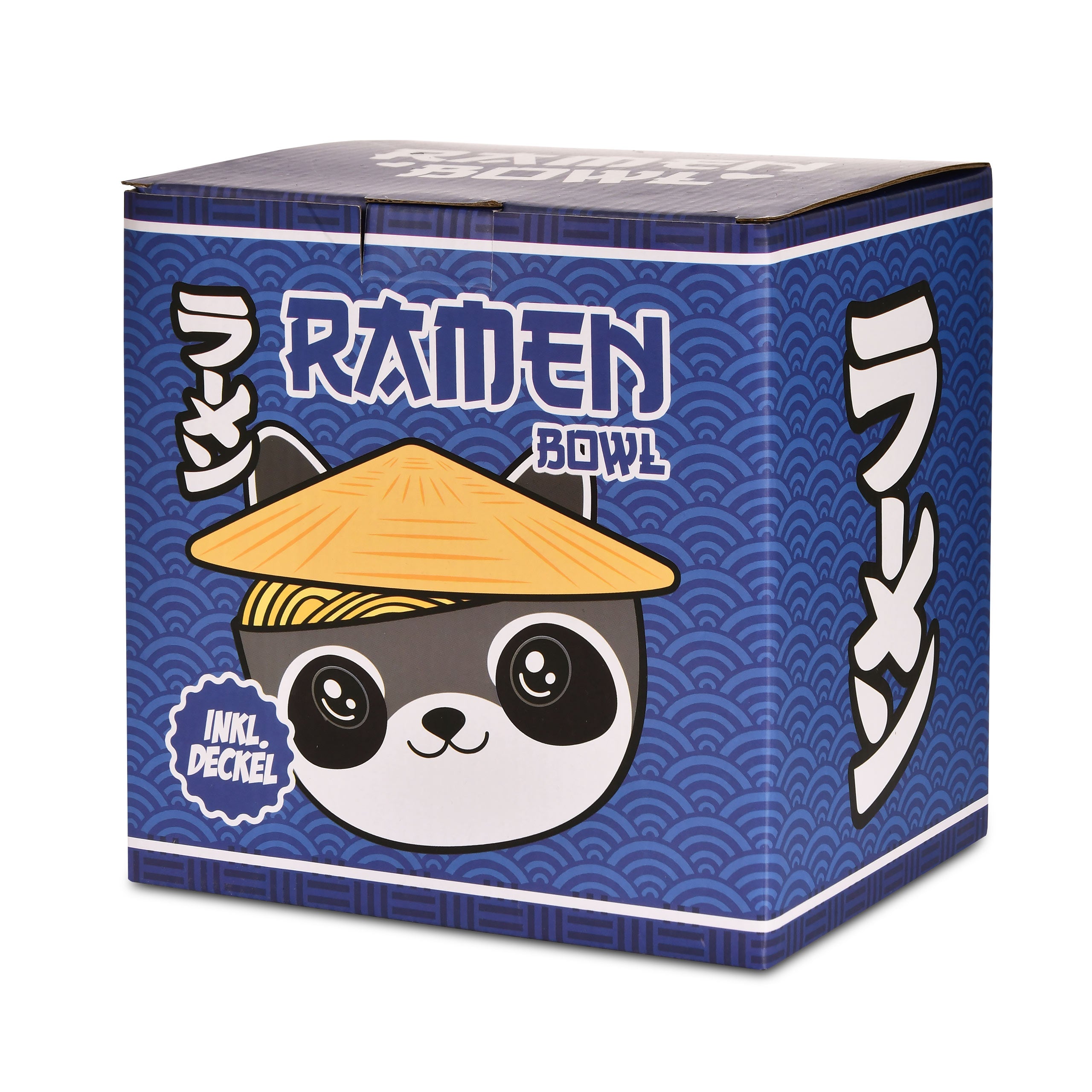 Produktbild Waschbär Kawaii Schale mit Deckel für Anime Fans