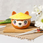 Produktbild Alpaka Kawaii Schale mit Deckel für Anime Fans