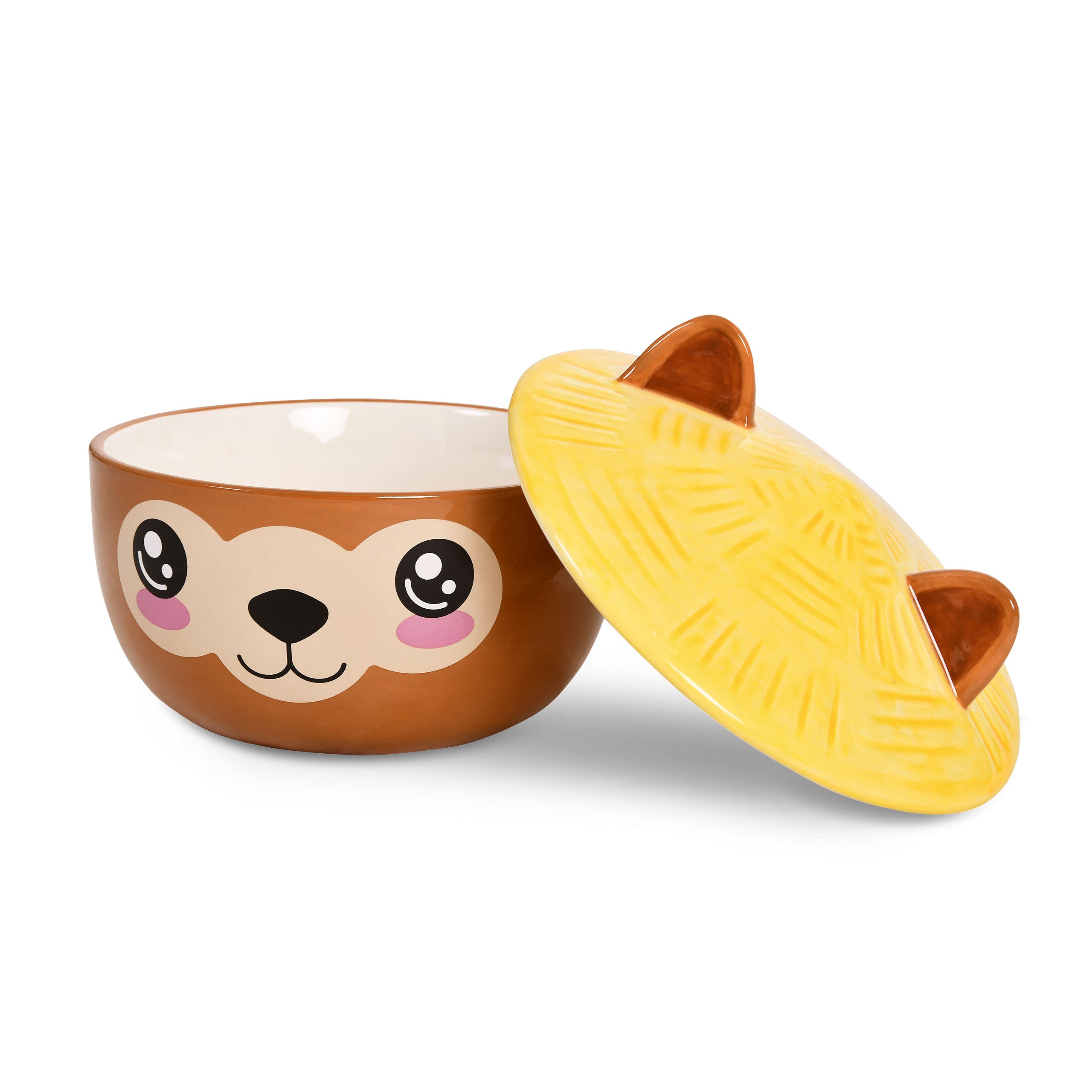 Produktbild Alpaka Kawaii Schale mit Deckel für Anime Fans