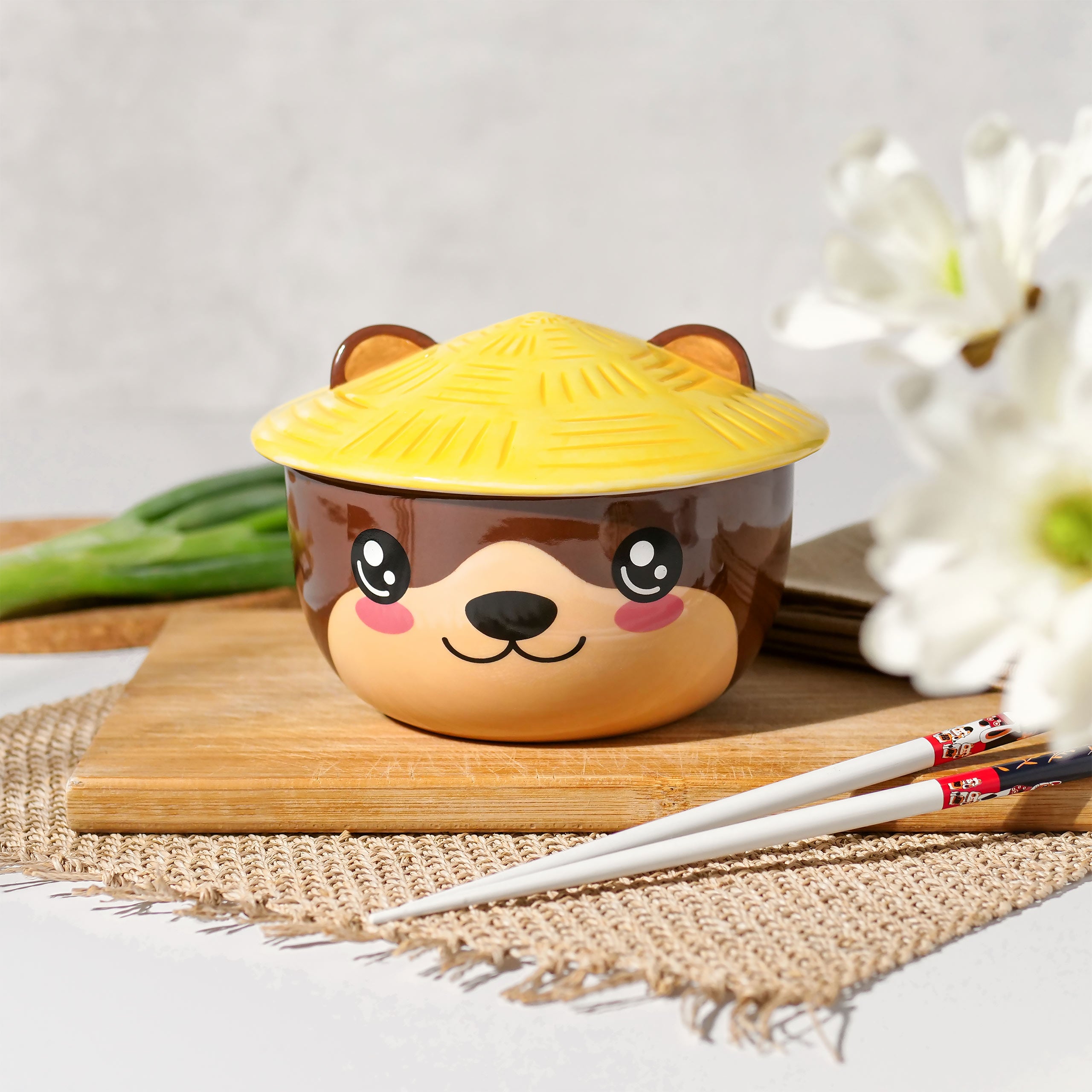 Produktbild Otter Kawaii Schale mit Deckel für Anime Fans