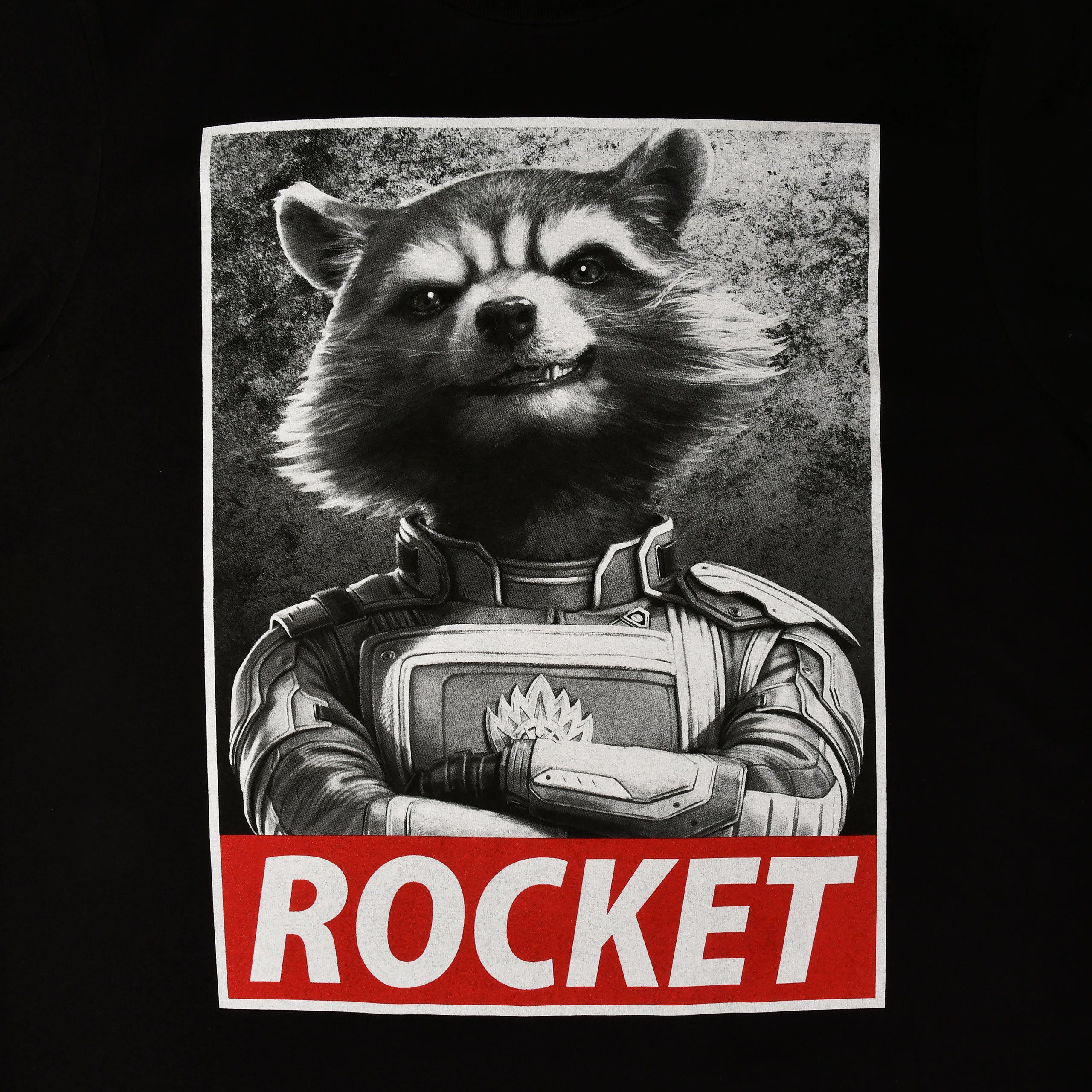 Produktbild Rocket Raccoon T-Shirt schwarz - Marvel