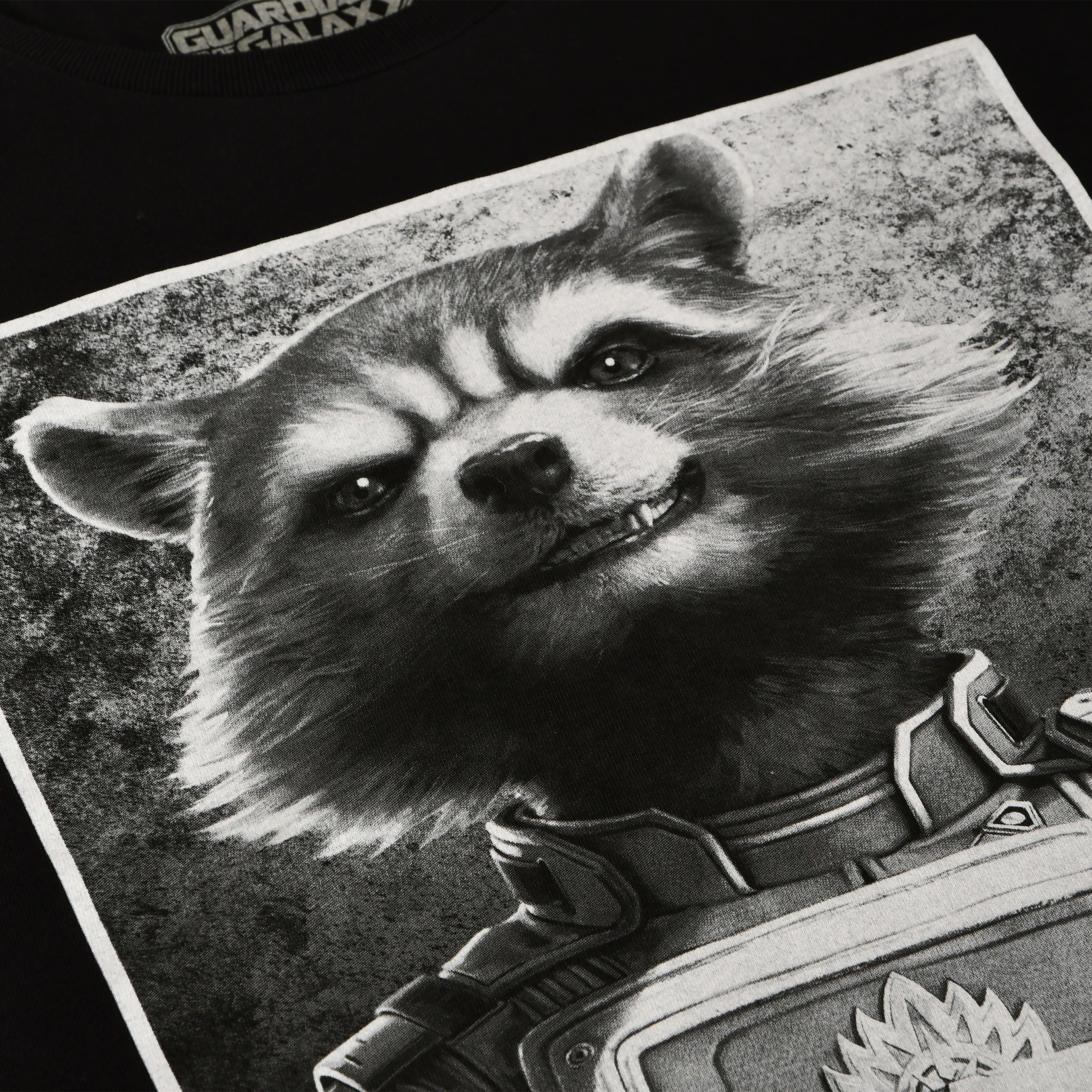 Produktbild Rocket Raccoon T-Shirt schwarz - Marvel