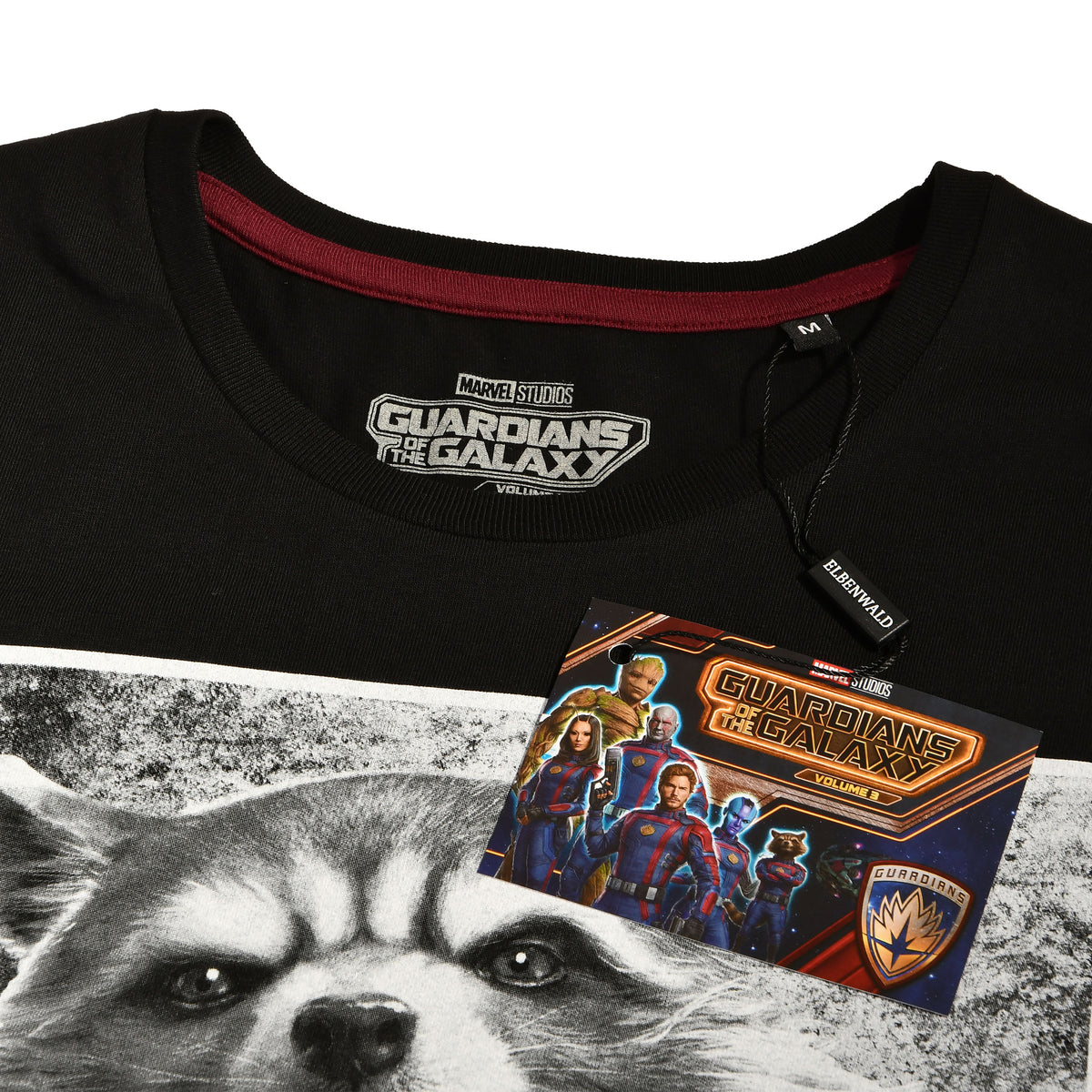 Produktbild Rocket Raccoon T-Shirt schwarz - Marvel
