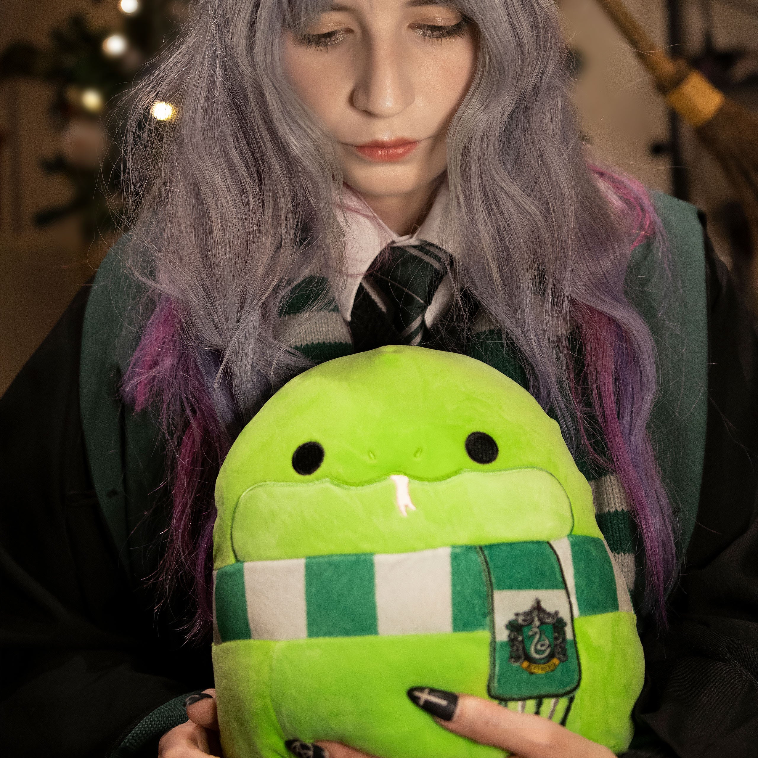 Produktbild Harry Potter - Slytherin Schlange Squishmallows Plüsch Figur