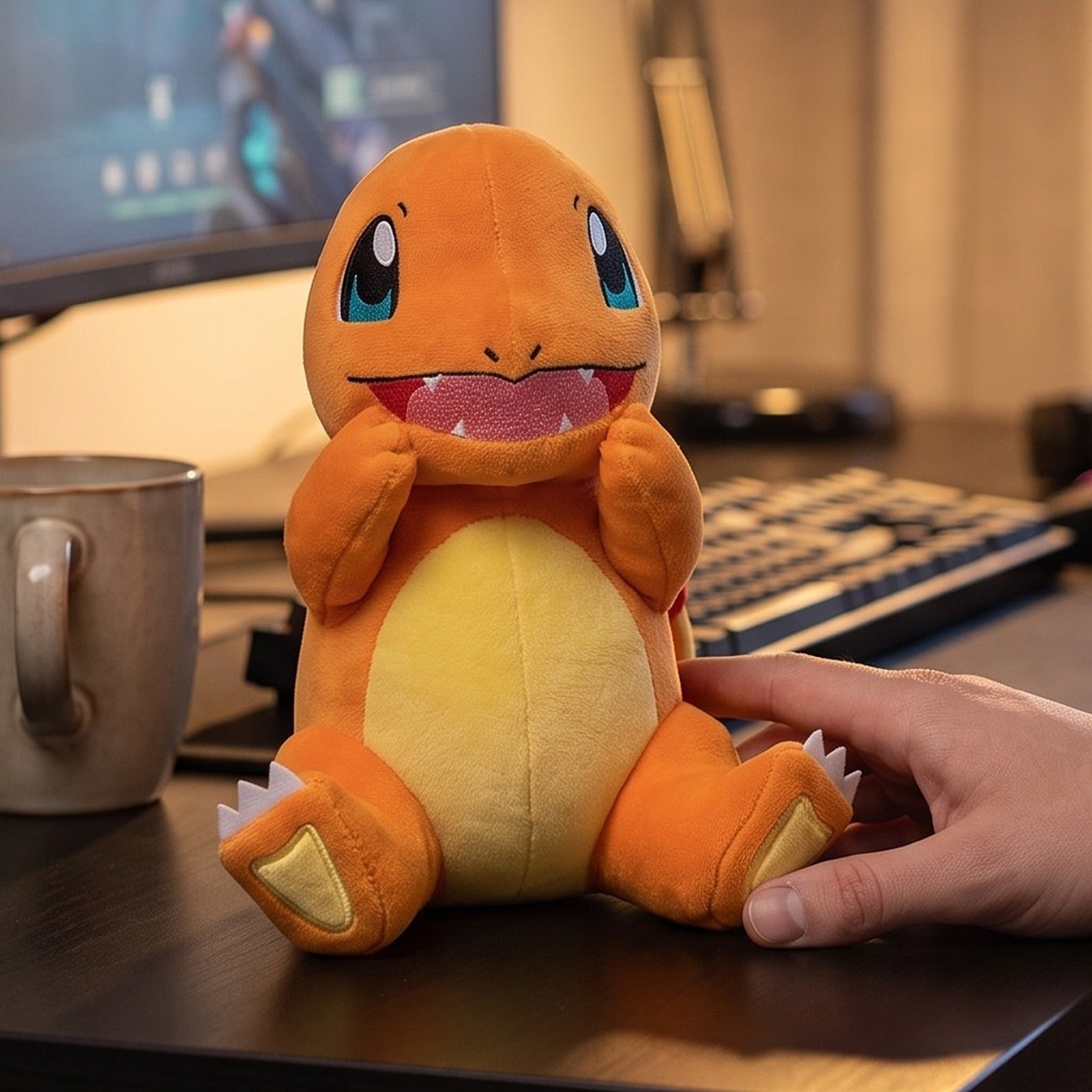 Produktbild Glumanda Plüsch Figur - Pokemon