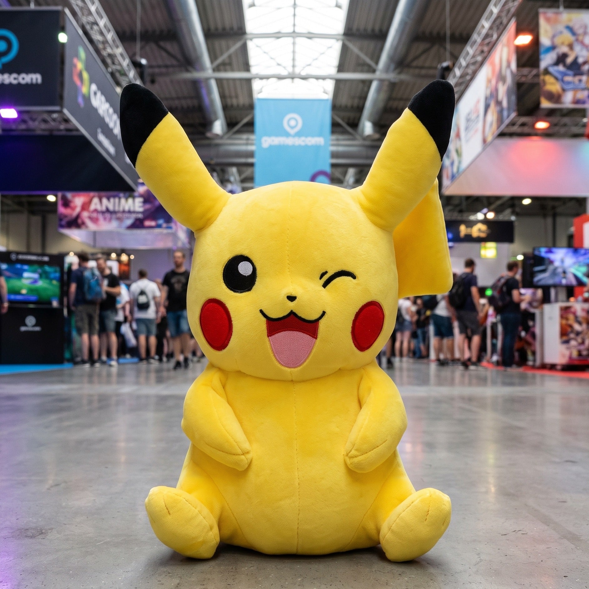 Produktbild Pokemon - Pikachu Plüsch Figur 27 cm
