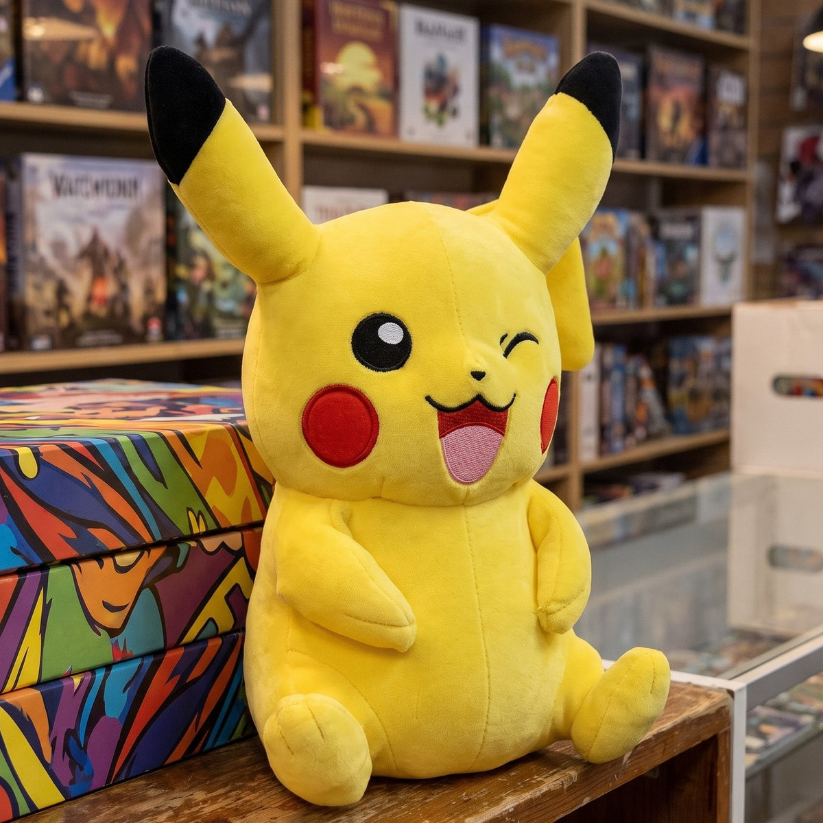 Produktbild Pokemon - Pikachu Plüsch Figur 27 cm