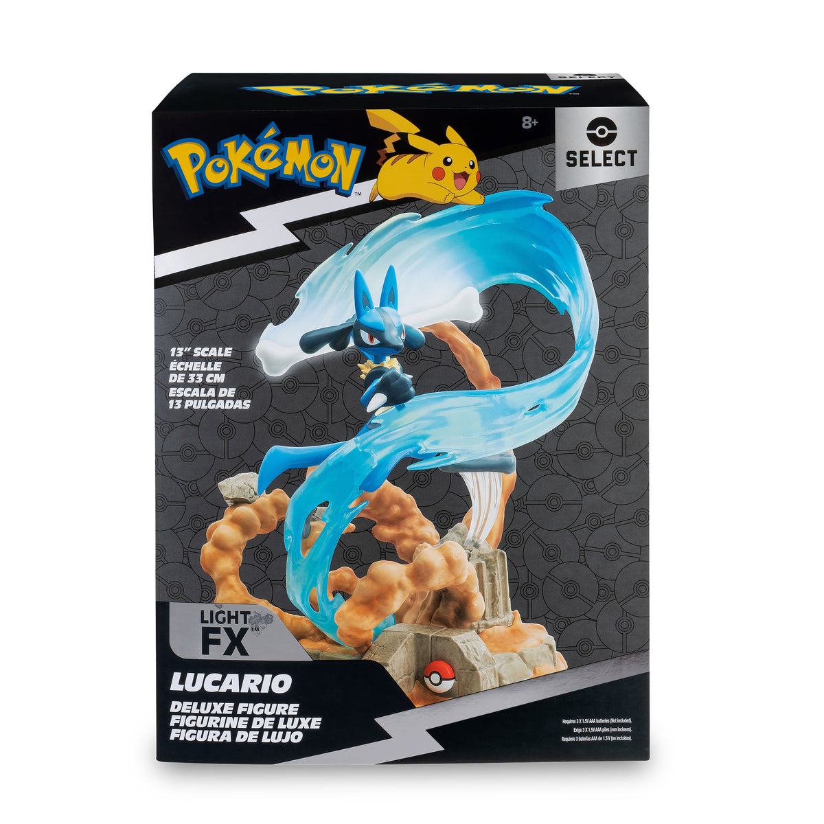 Produktbild Pokemon - Lucario Deluxe Statue mit Leuchtfunktion