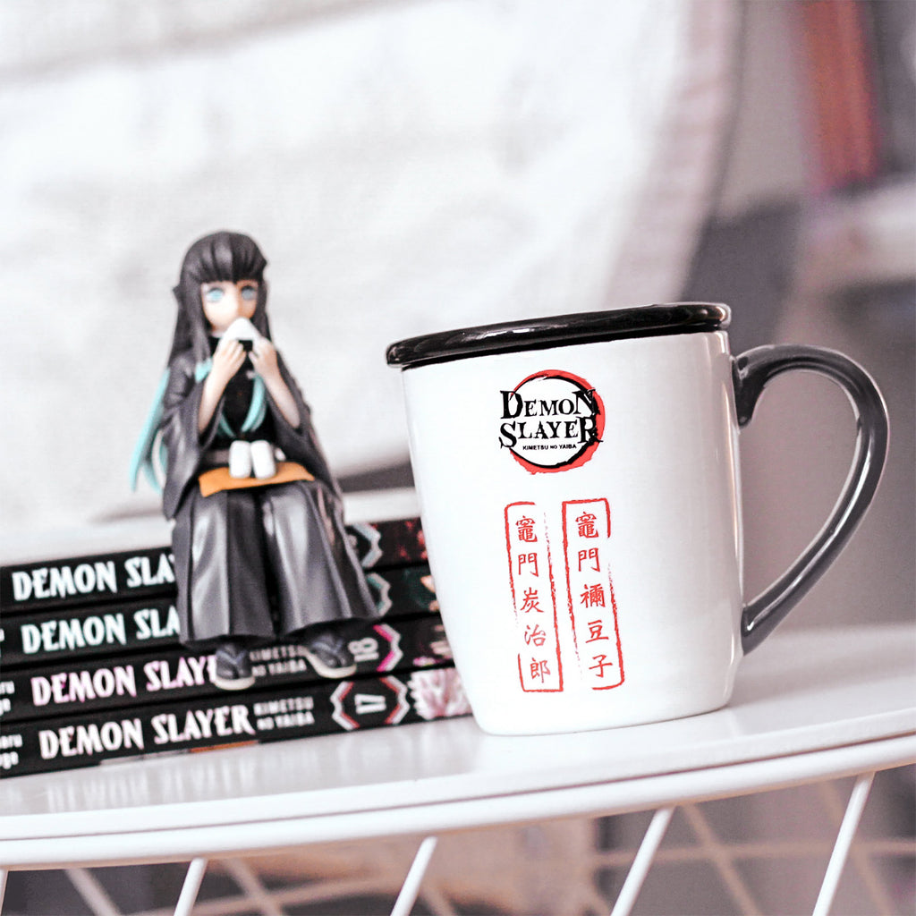 Produktbild Demon Slayer - Nezuko & Tanjiro Kamado Tasse mit Deckel