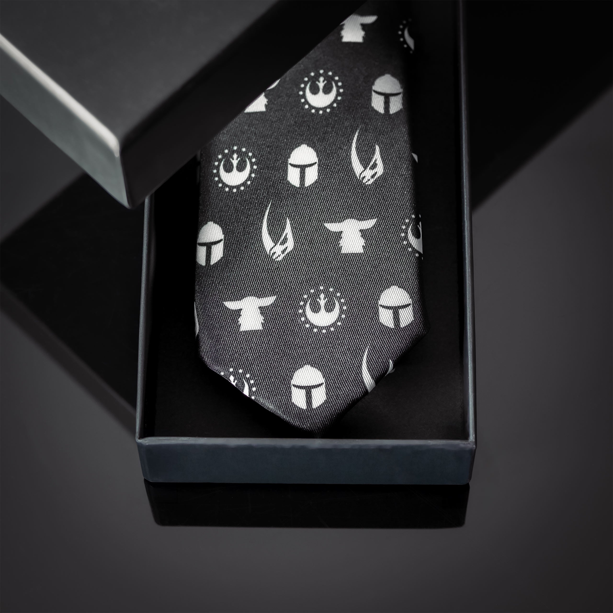 Produktbild The Mandalorian Symbols Krawatte - Star Wars