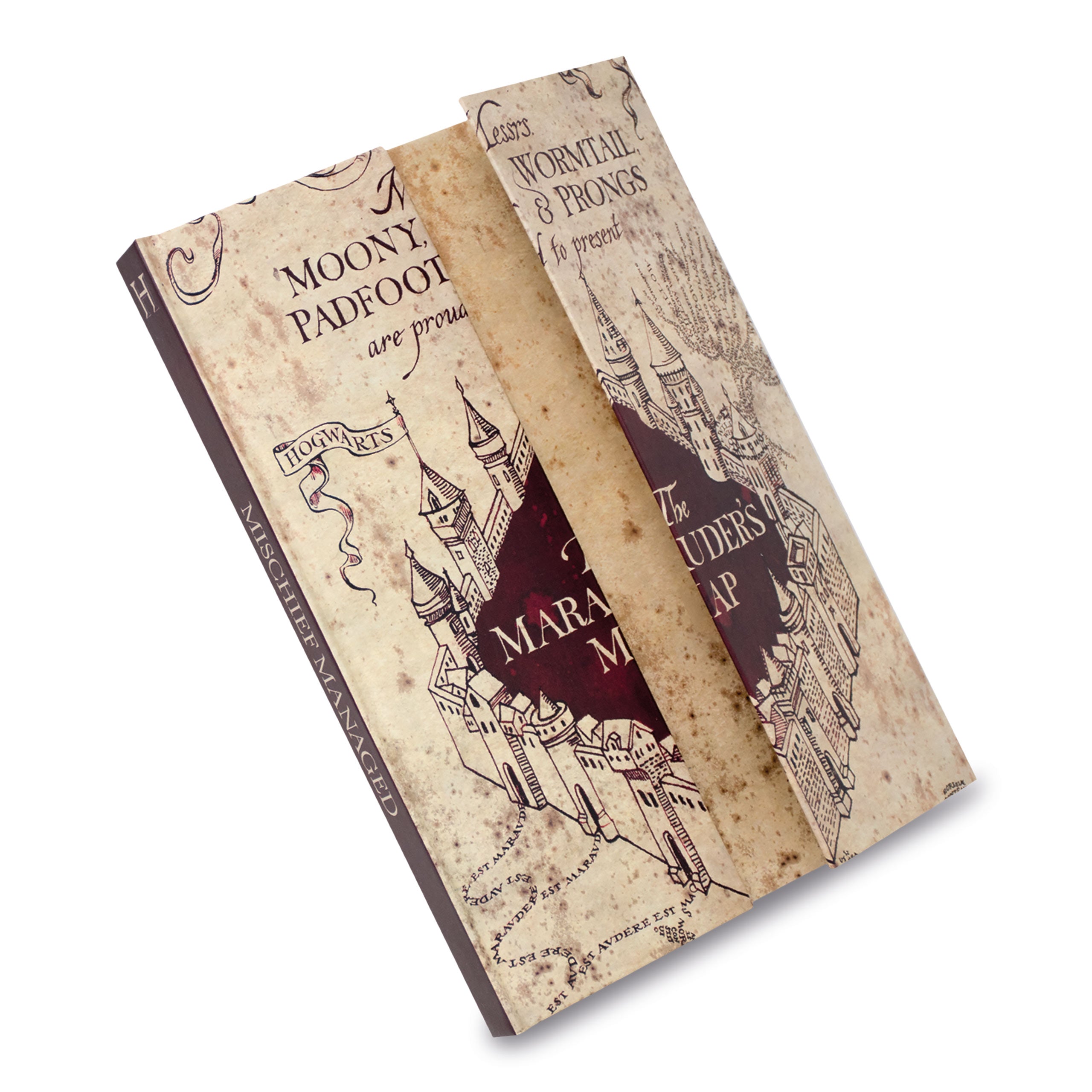 Produktbild Harry Potter - Karte des Rumtreibers Notizbuch A5