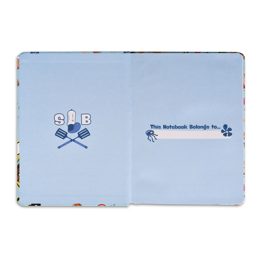Produktbild SpongeBob - Icons Notizbuch A5