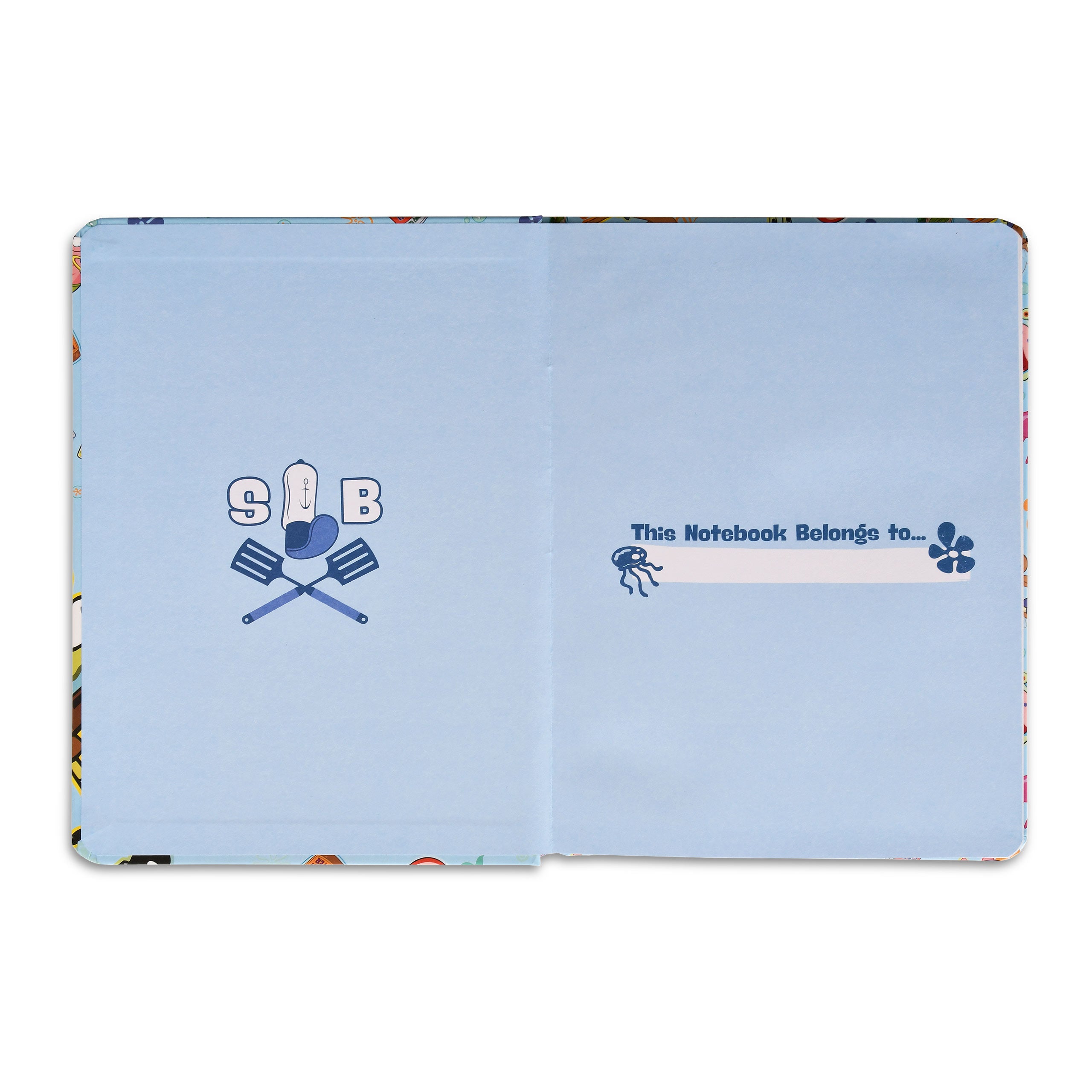 Produktbild SpongeBob - Icons Notizbuch A5