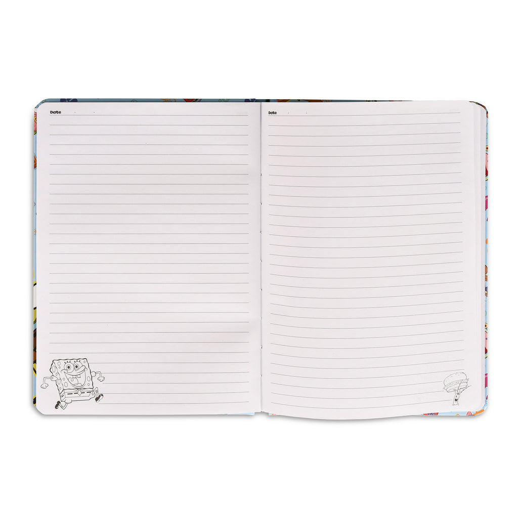 Produktbild SpongeBob - Icons Notizbuch A5