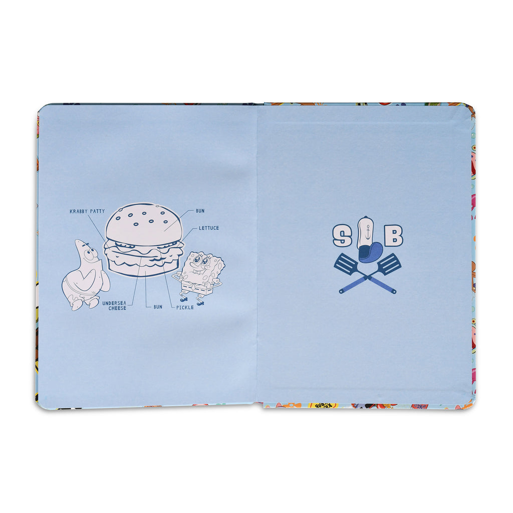 Produktbild SpongeBob - Icons Notizbuch A5