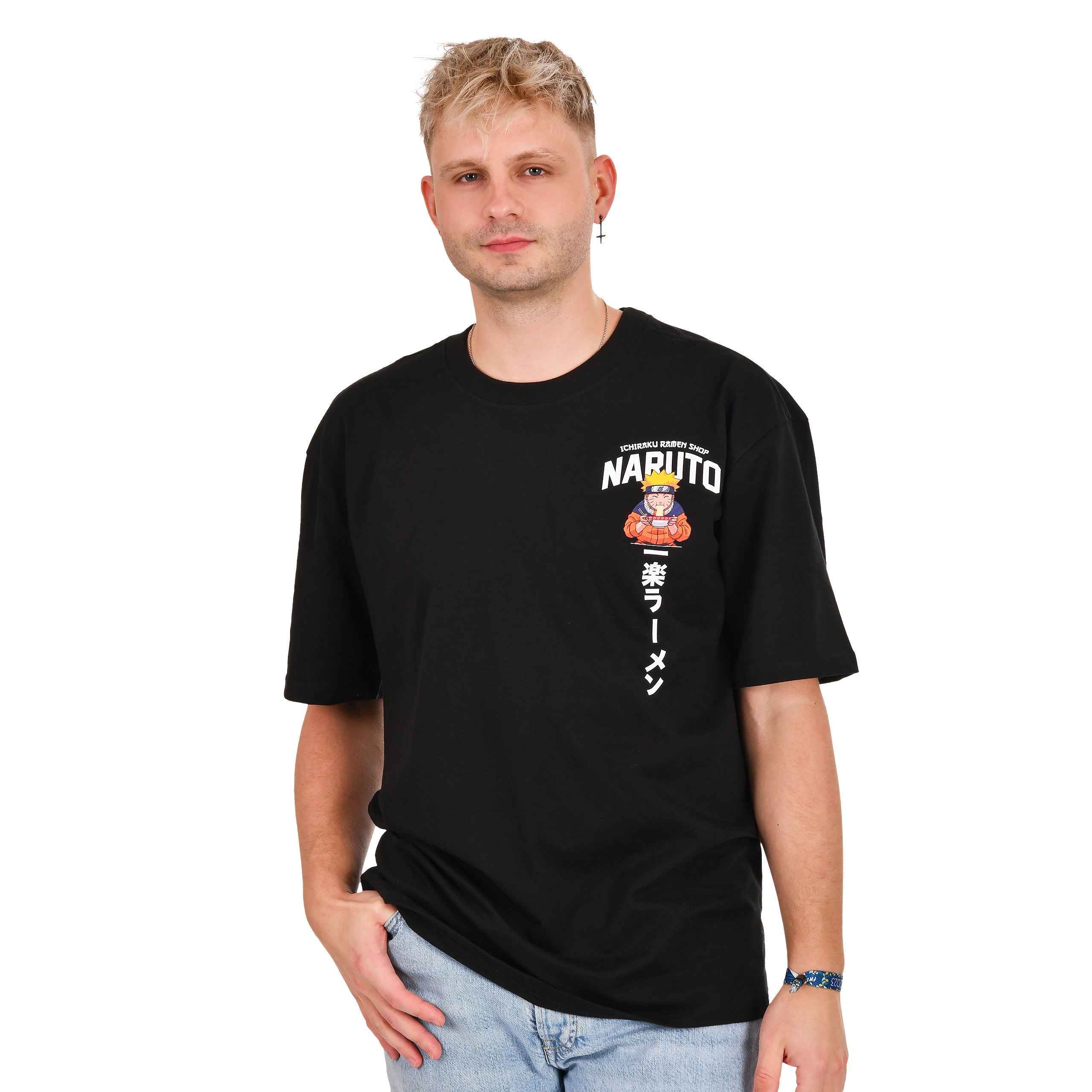 Produktbild Naruto - Ichiraku Ramen Oversize T-Shirt schwarz