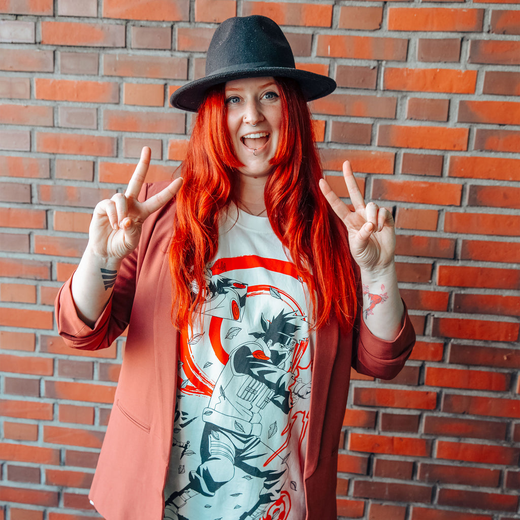 Produktbild Naruto Shippuden - Kakashi Hatake Oversize T-Shirt weiß