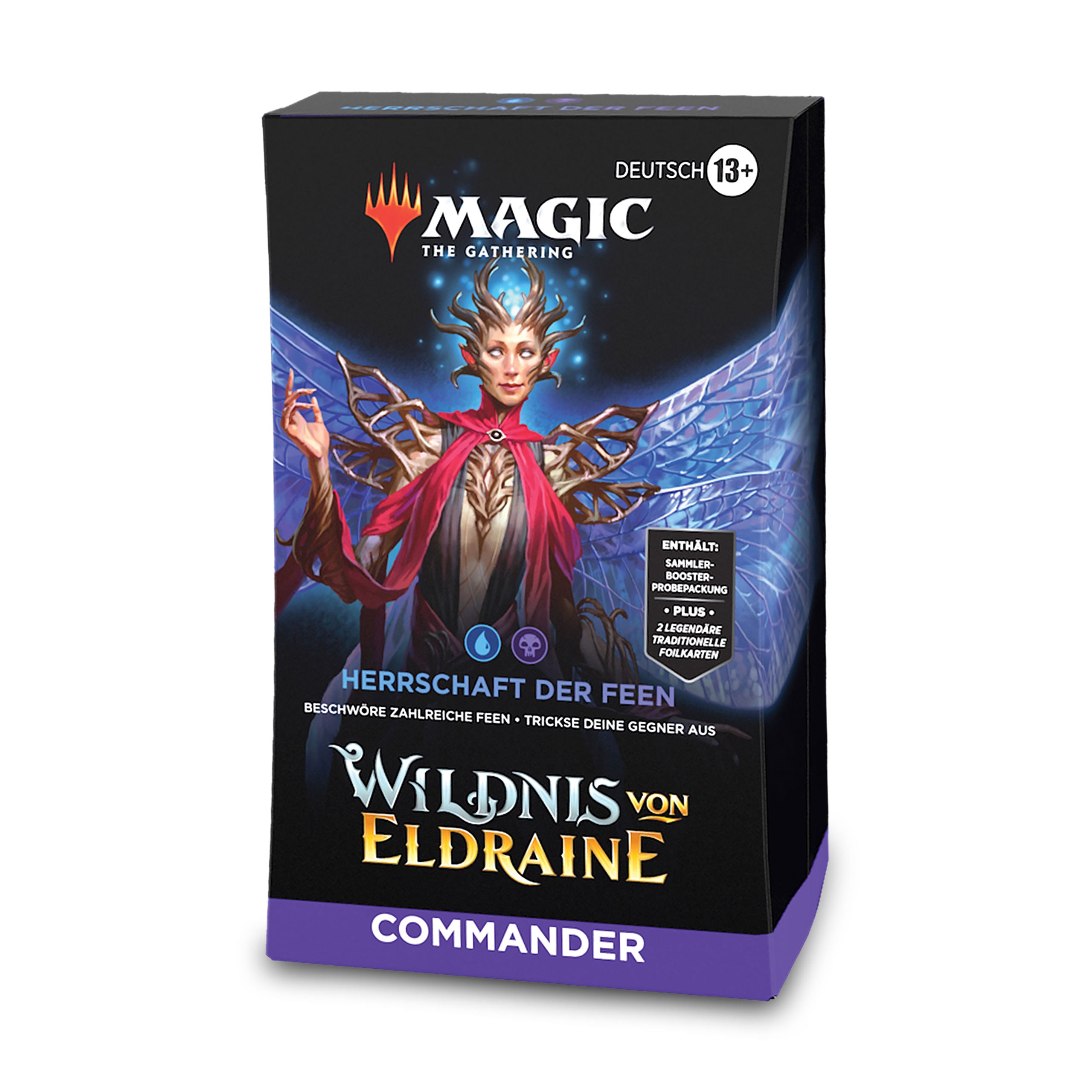 Produktbild Wildnis von Eldraine Herrschaft der Feen Commander Deck - Magic The Gathering