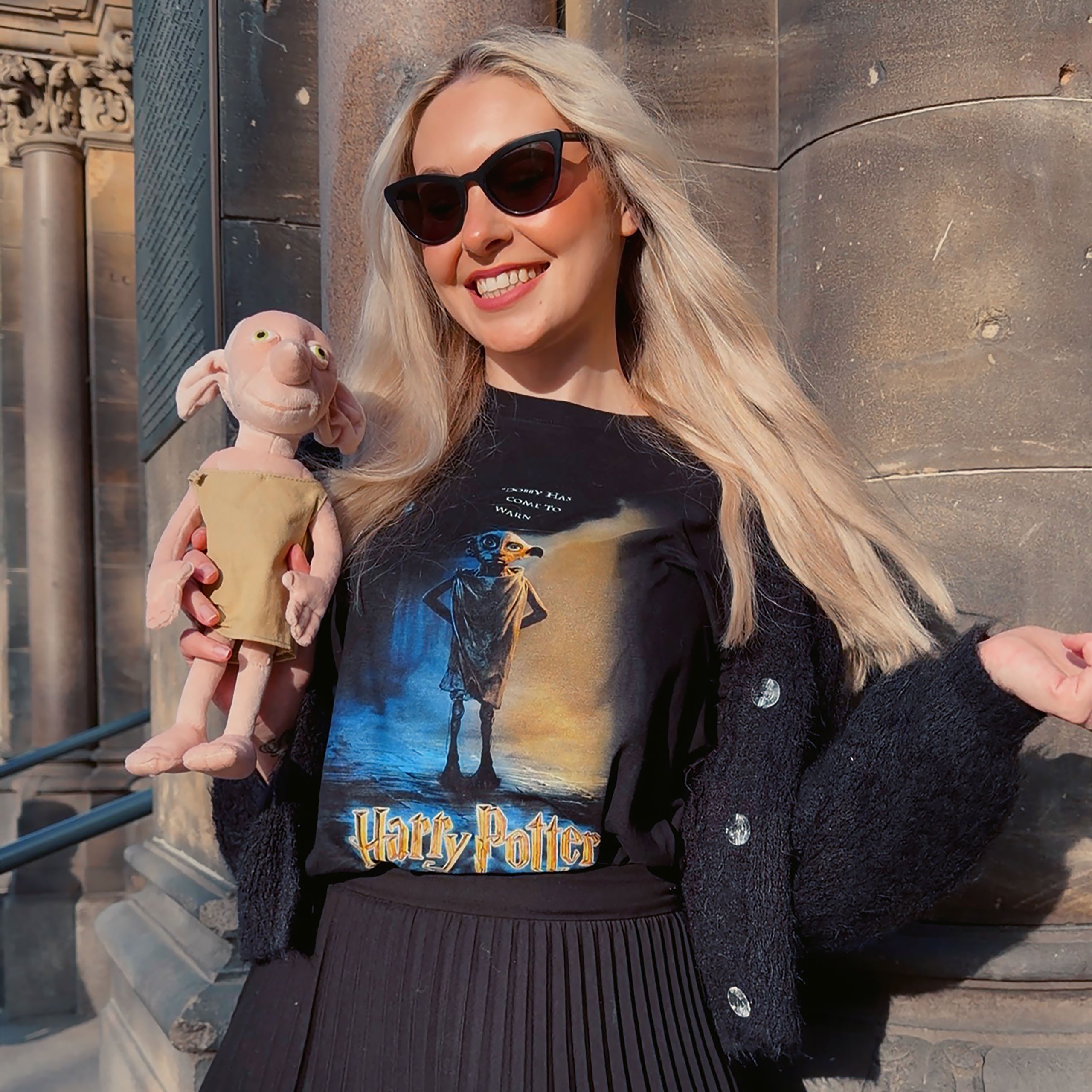 Produktbild Harry Potter - Dobby Poster T-Shirt schwarz