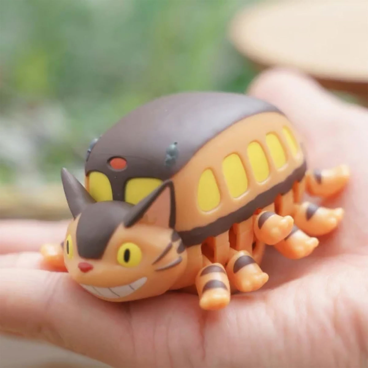 Produktbild Totoro - Katzenbus Stehaufmännchen Figur