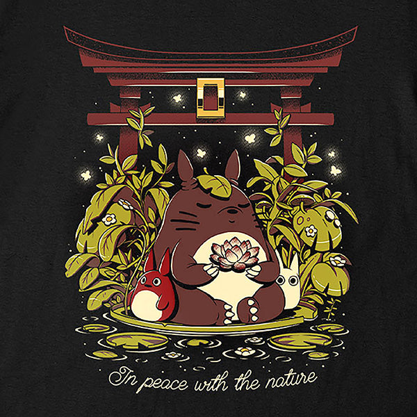 Produktbild Ilustrata - In Peace With The Nature T-Shirt schwarz