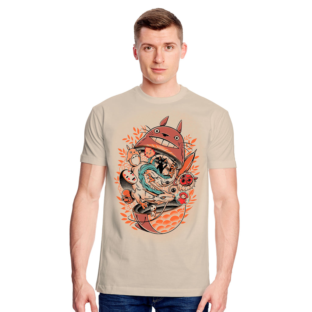Produktbild Ilustrata - My Neighbour Matrjoschka T-Shirt beige